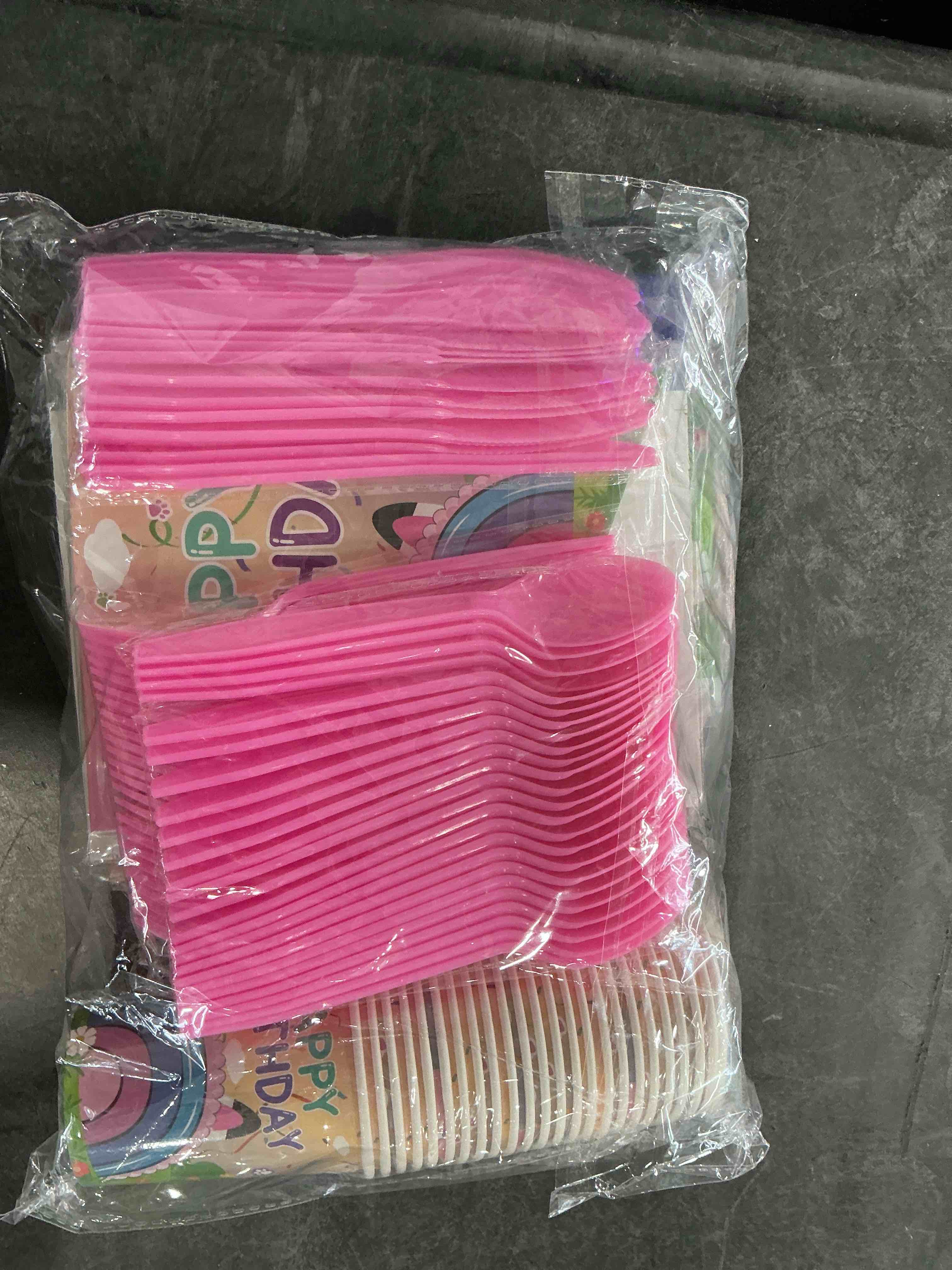 170PCS Dollhouse Birthday Party Decorations, Dollhouse Party Supplies for Kids - Tableware Set with 