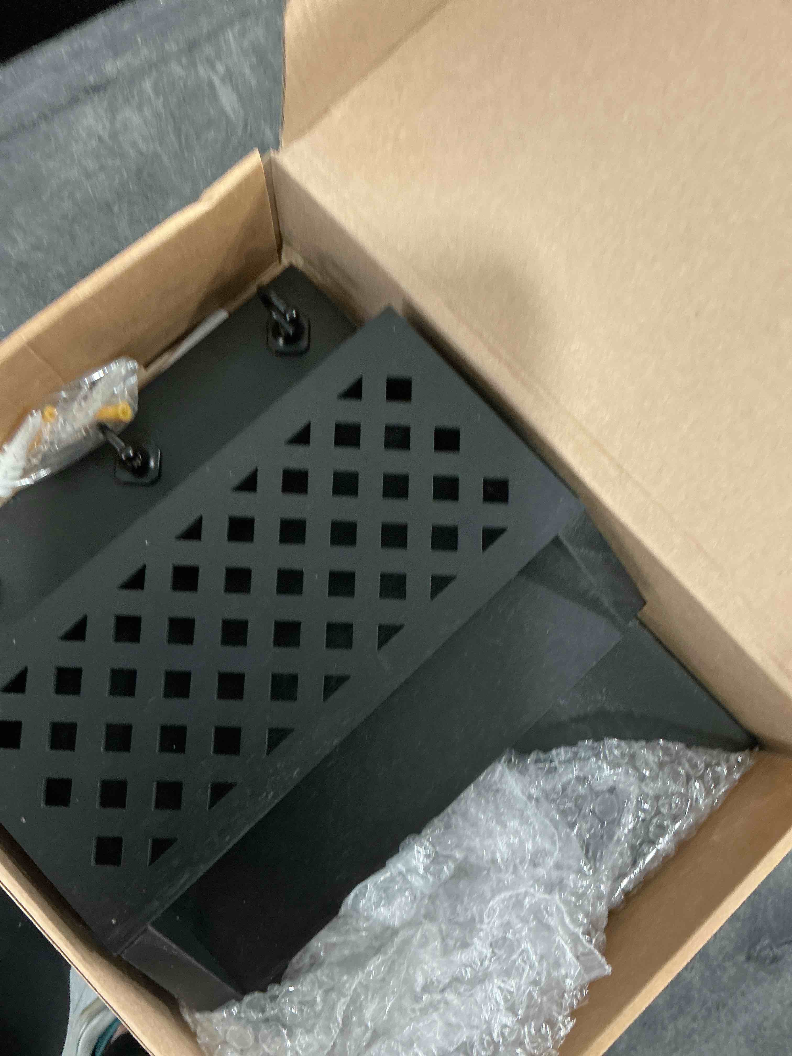 Nekon Mail Organizer with Key Holder – 8.8" x 11.4" Wall Mounted Wooden Mail Sorter with 3 Hooks - H