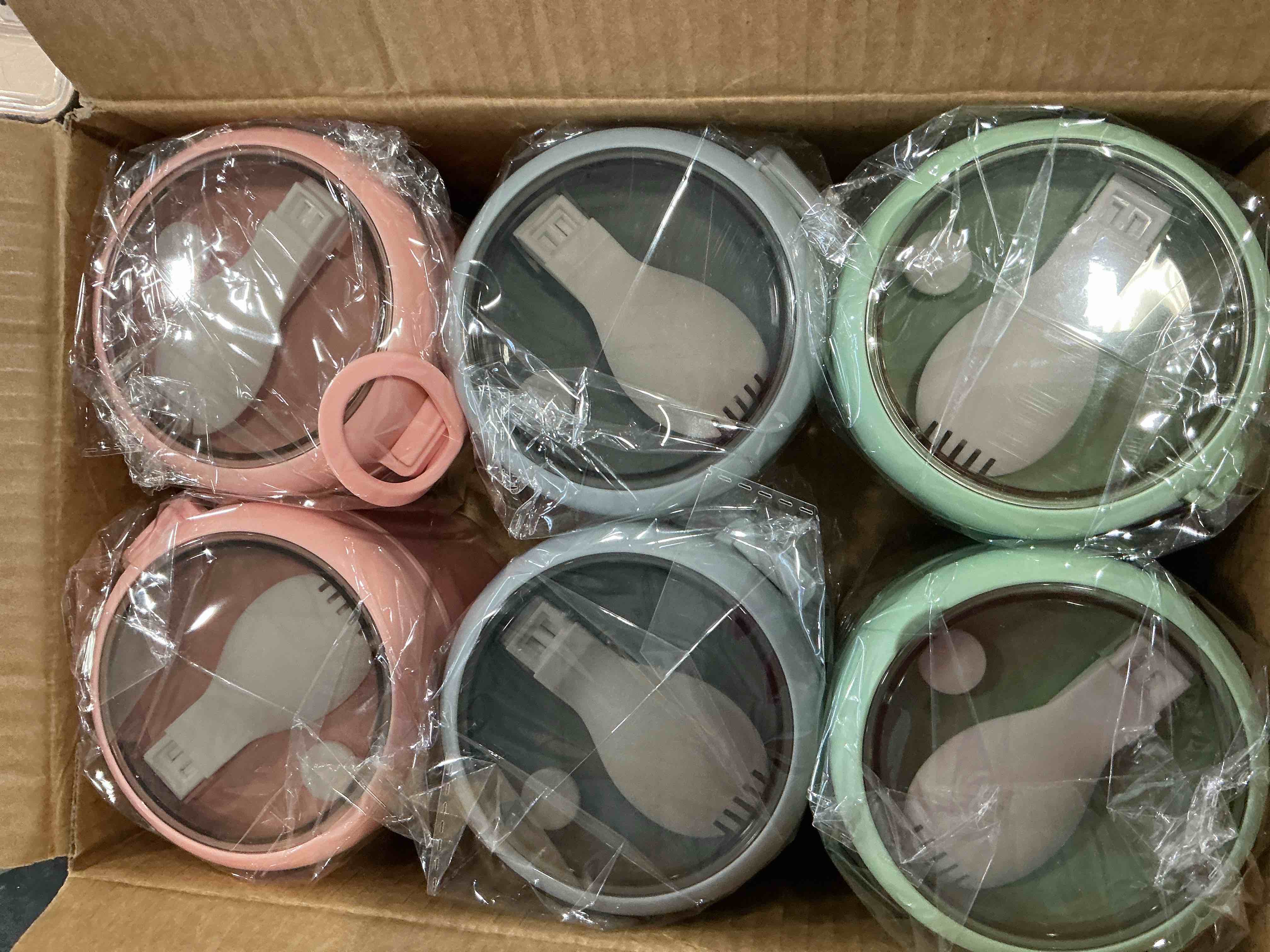 Reallnaive 6 Pack Insulated Food Jars with Spoon Stainless Steel thermal cup 18 Oz Vacuum Soup therm