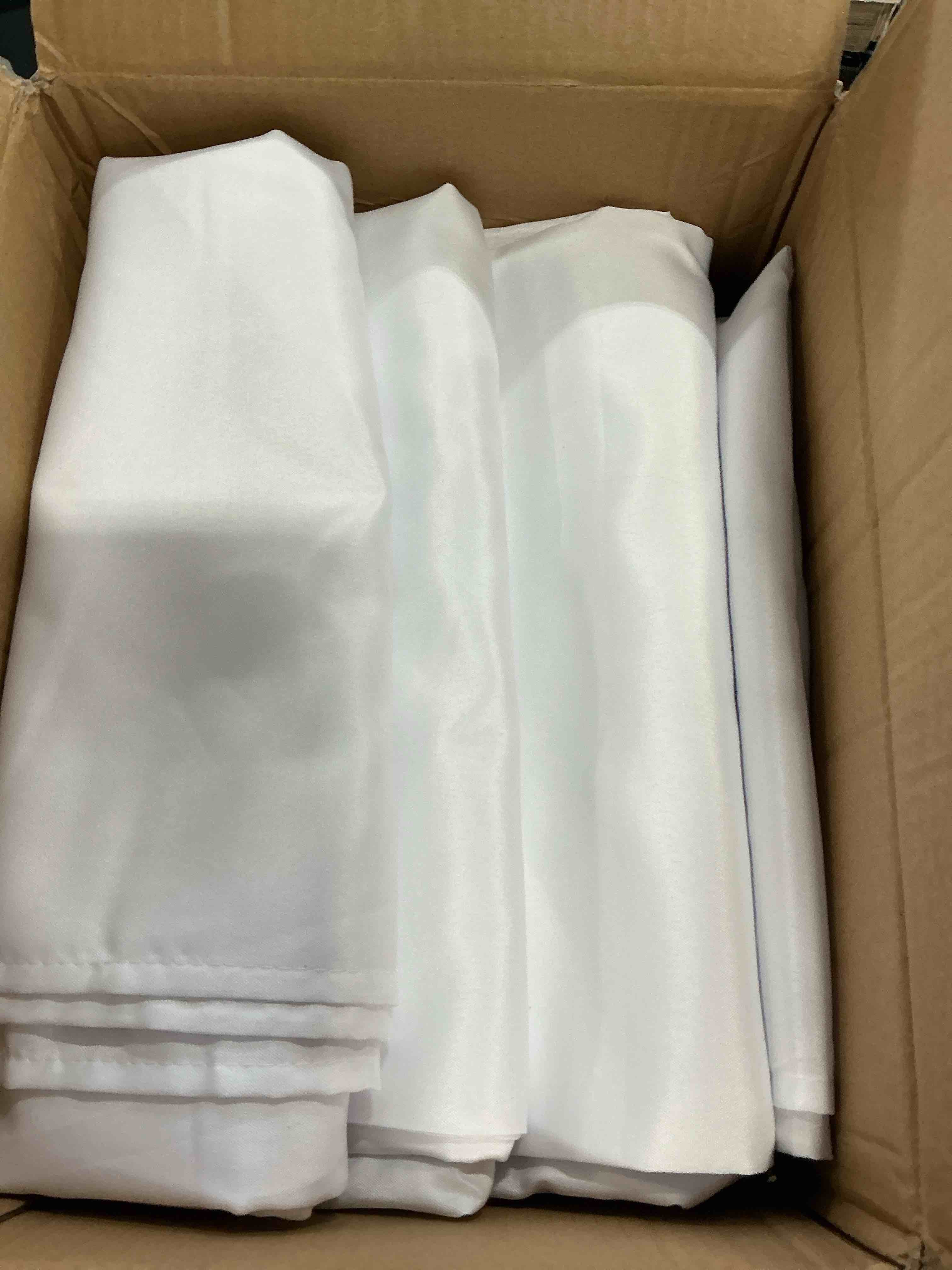 Fitable 8 Pack Rectangle Tablecloths: Stain Resistant Wrinkle Free Fabric Table Clothes, Washable Re