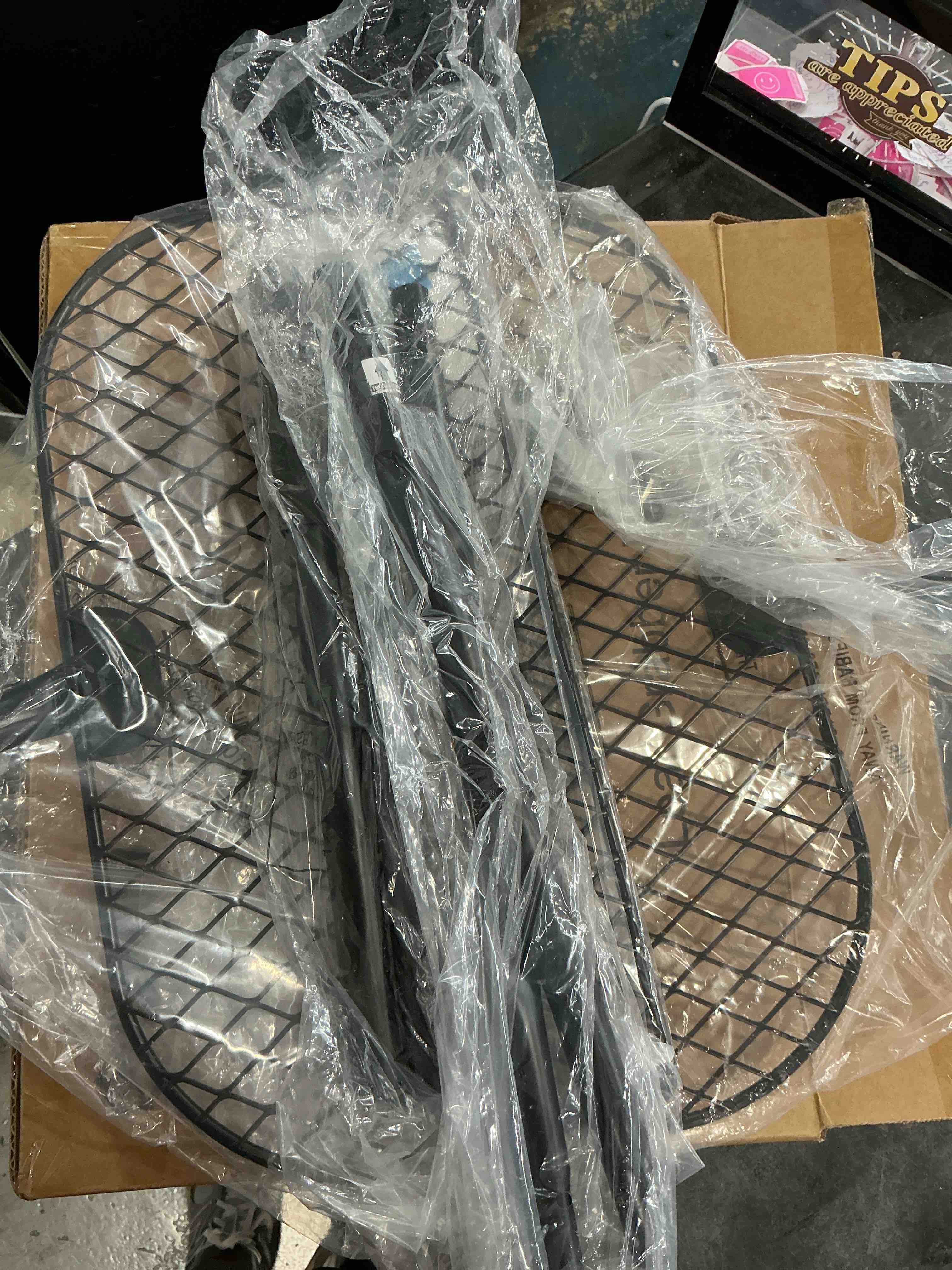 CAROD Leaf Grabber Rake with Long Handle, Lightweight Metal Leaves Rakes, Leaf Collector for Gardeni