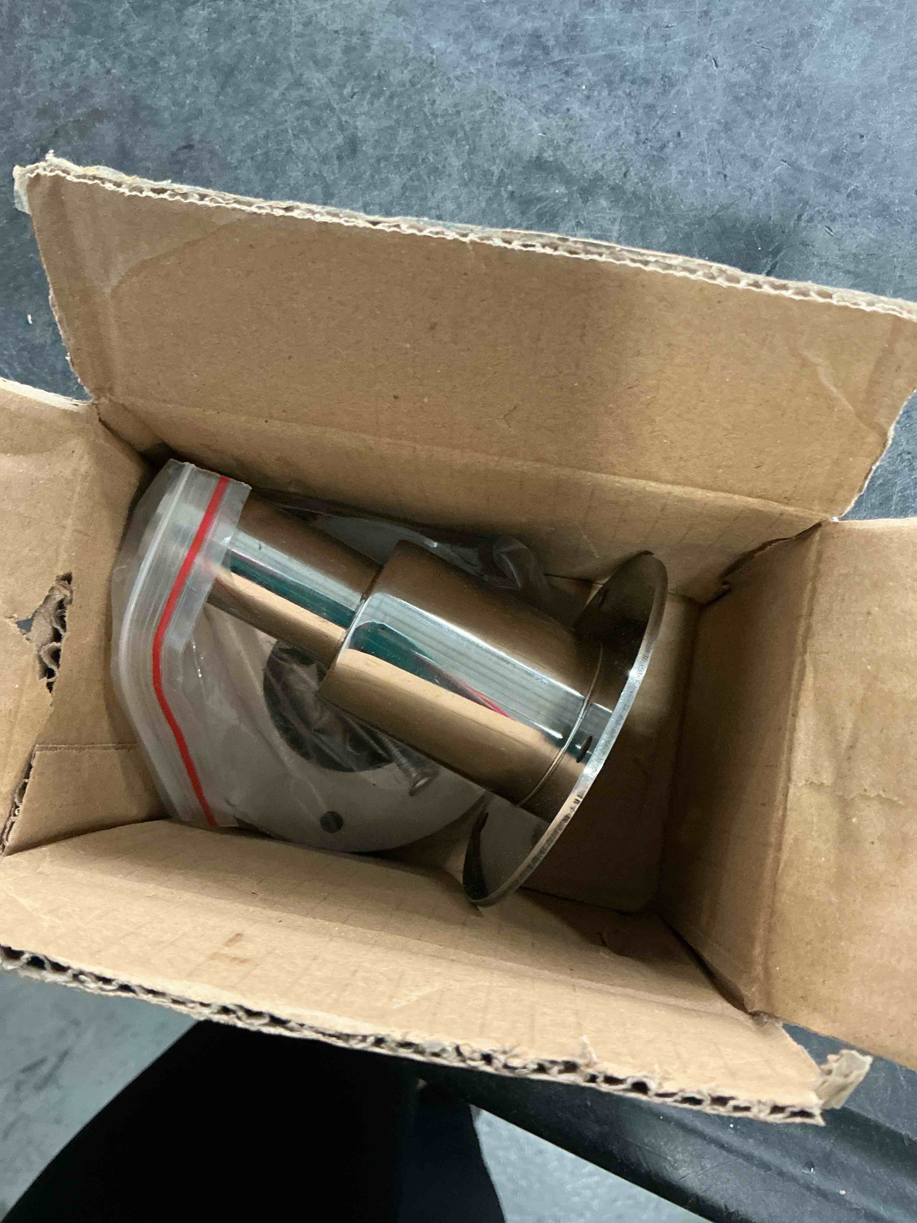 Thru Hull Exhaust Skin Stainless Steel 316 Fitting 24mm Tube Pipe Socket Hardware for Diesel Parking