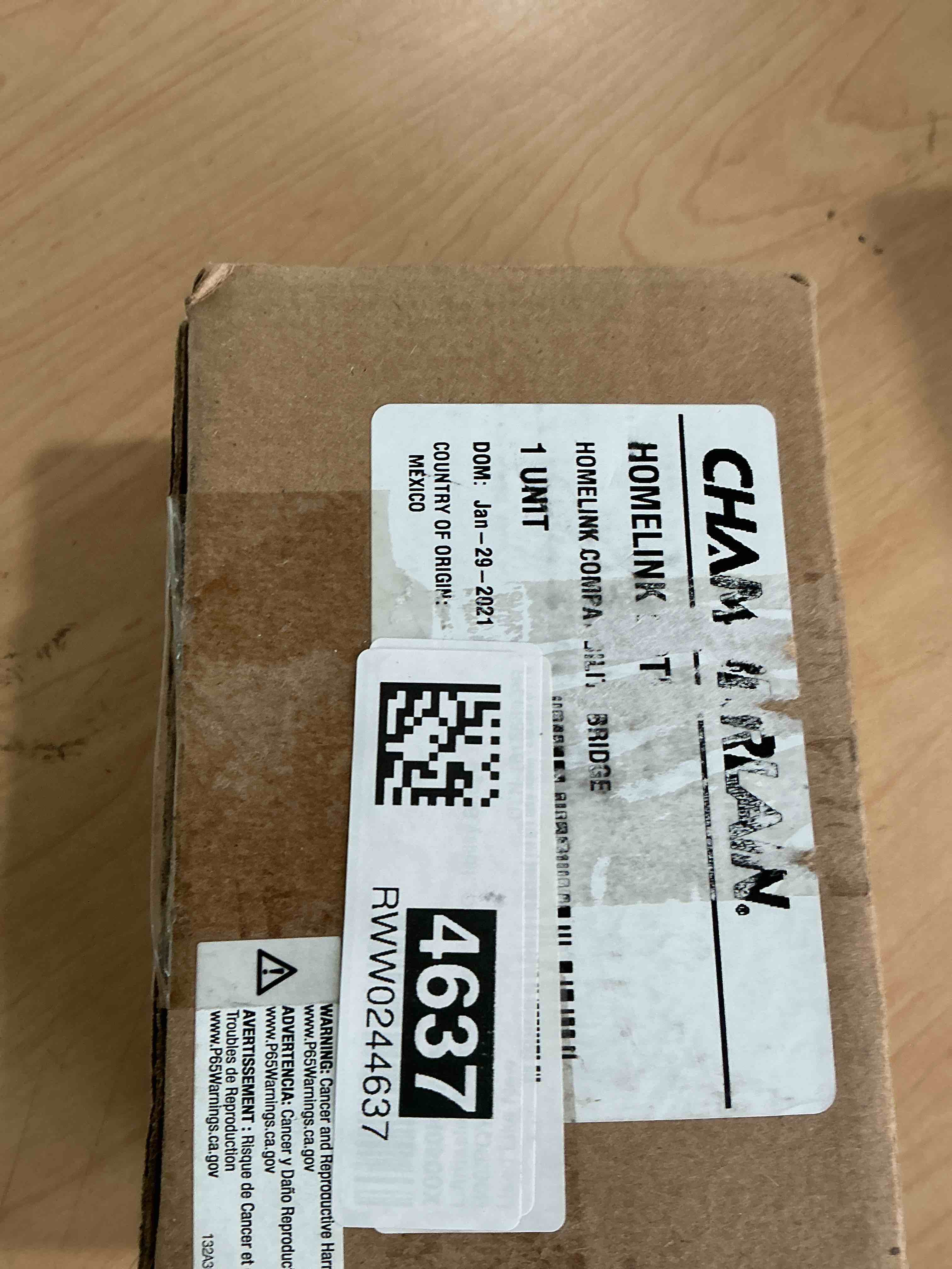 Condition photo showing Good Condition for liftmaster 855lm chamberlain oem homelink compatibility bridge
