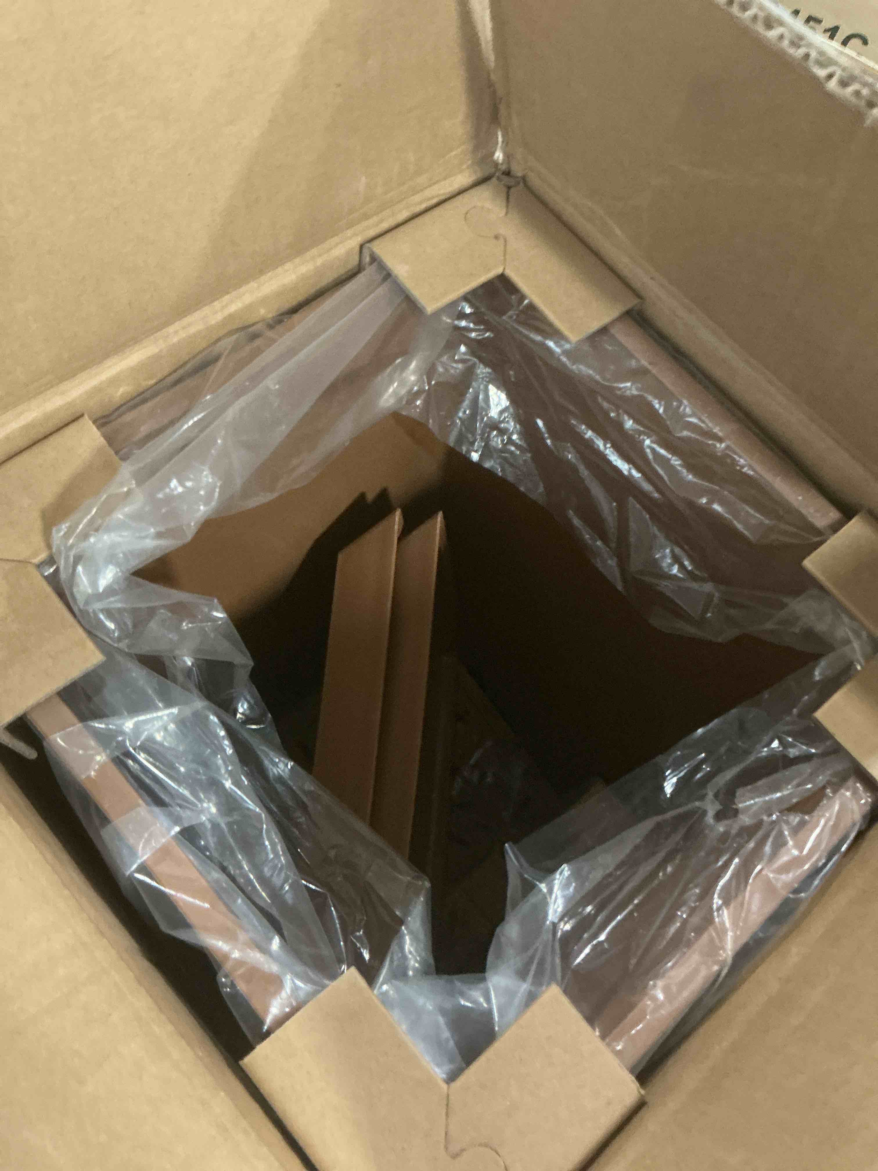Condition photo showing Good Condition for 24 inch indoor/outdoor planter recycled planter slate, lightweight, durable, 44l capacity brown