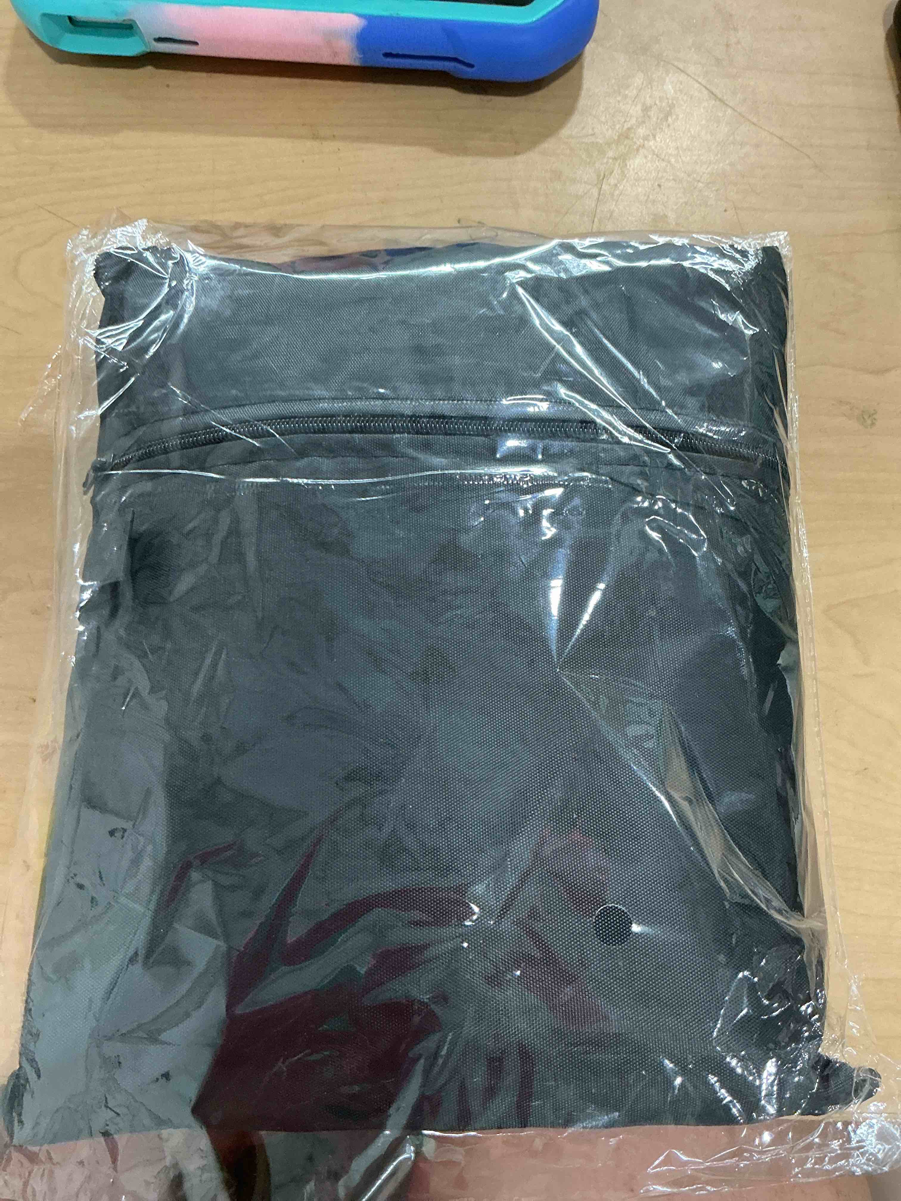 Condition photo showing Brand New for sunpatio grill cover 55 inch, outdoor heavy duty waterproof barbecue gas cover, uv & fade resistant, all weather protection compatible for weber charbroil nexgrill kenmore grills and more, black 55 inch black
