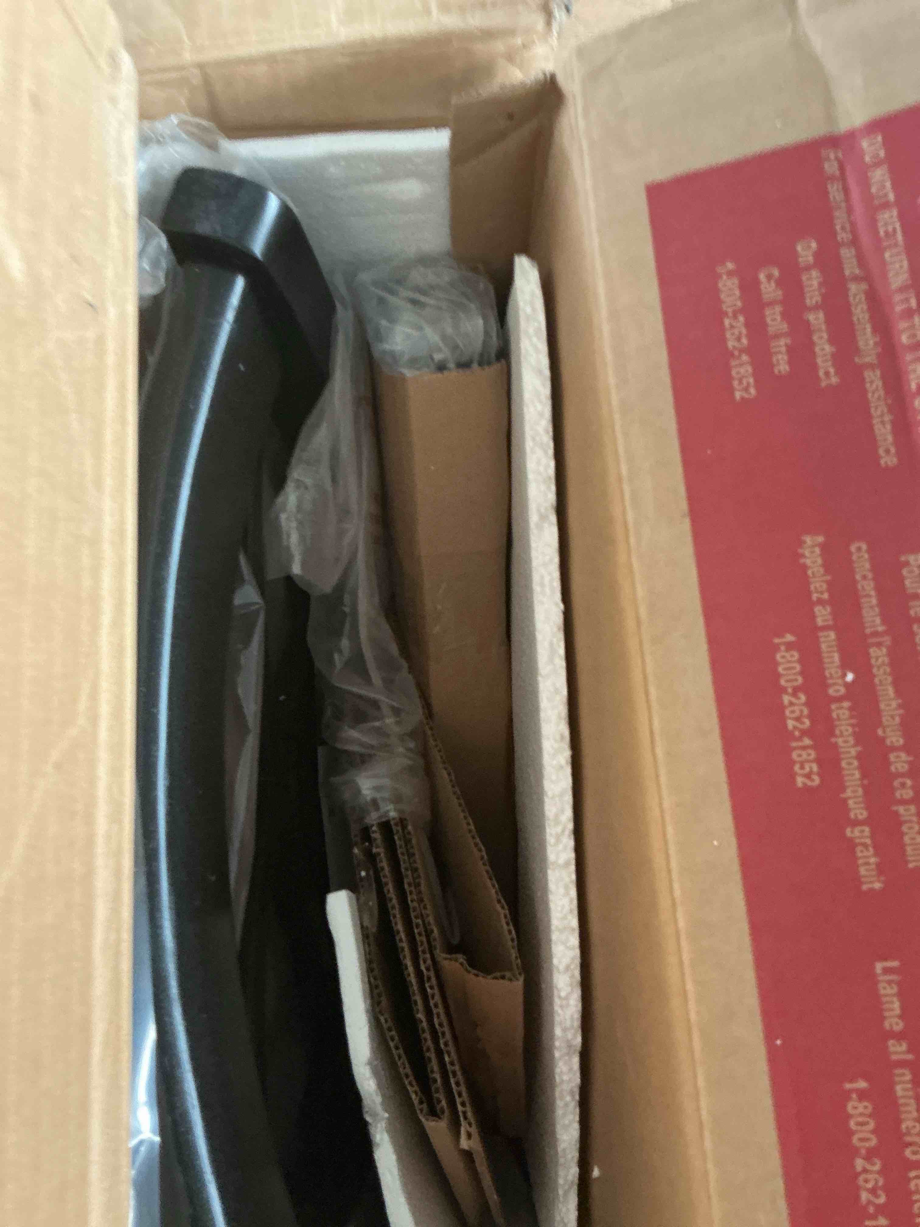 Condition photo showing New/Like New for linon home dcor black x back counter stool, 16" w x 17.91" d x 37.01" h