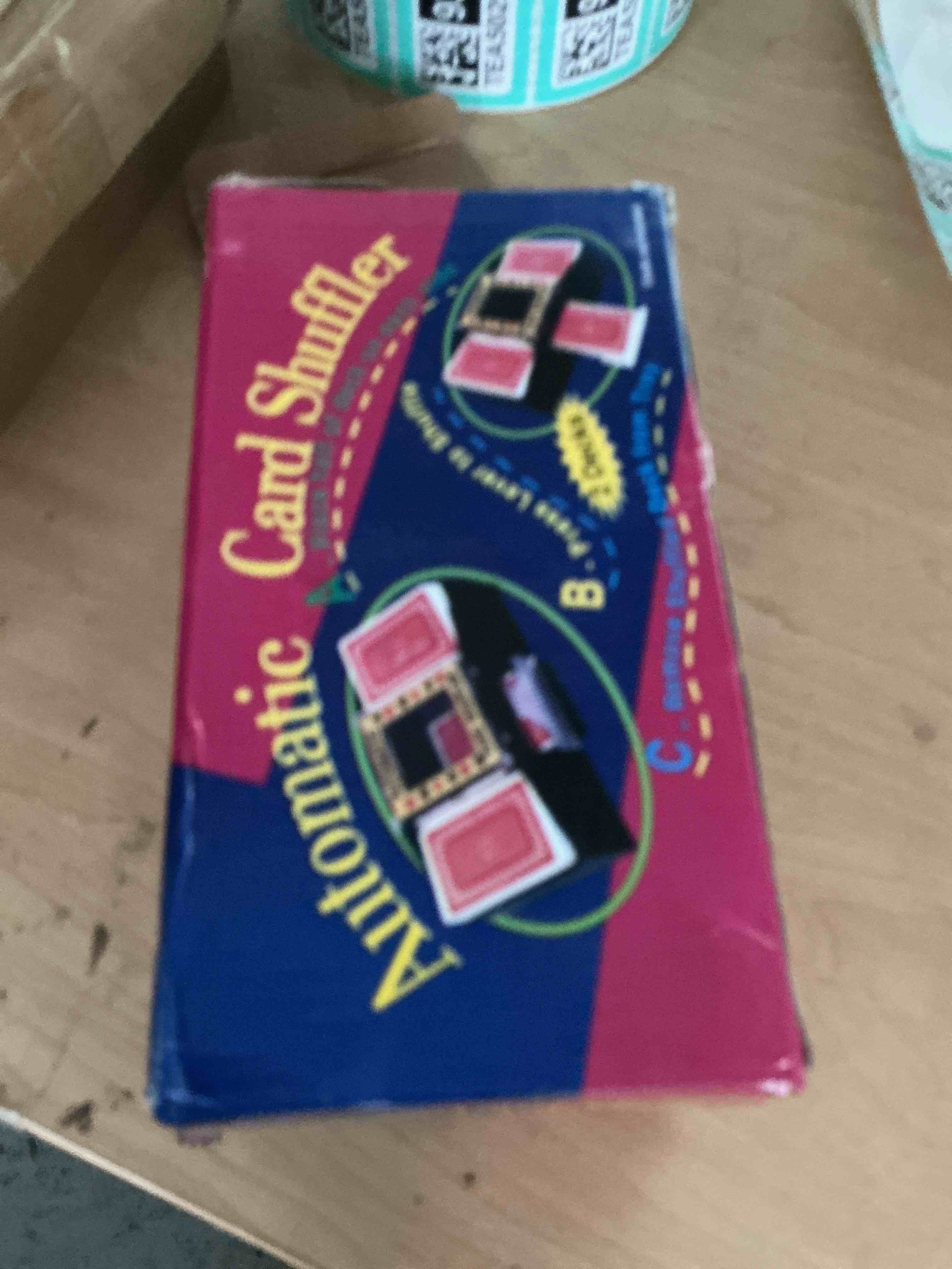 Condition photo showing New/Like New for feierya automatic card shuffler 2/1/4/6 deck,battery-operated electric uno poker shuffler,playing card shuffler for home card game,travel 2 decks