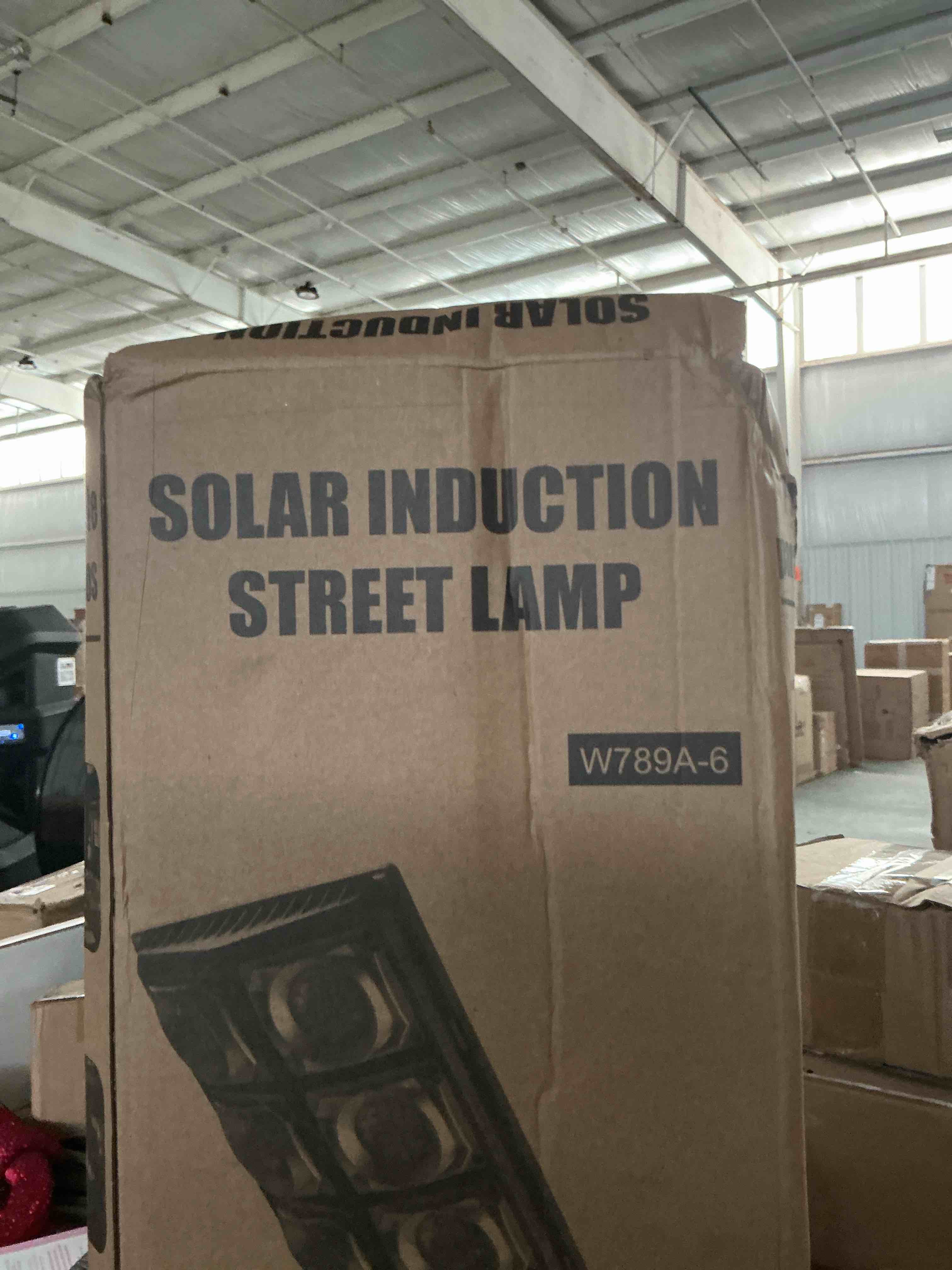 Condition photo showing New/Like New for okpro 10000w solar street lights outdoor, ip66 waterproof solar lights outdoor with motion sensor & remote, dusk to dawn commercial security lighting for parking lot, yard, farm, driveway