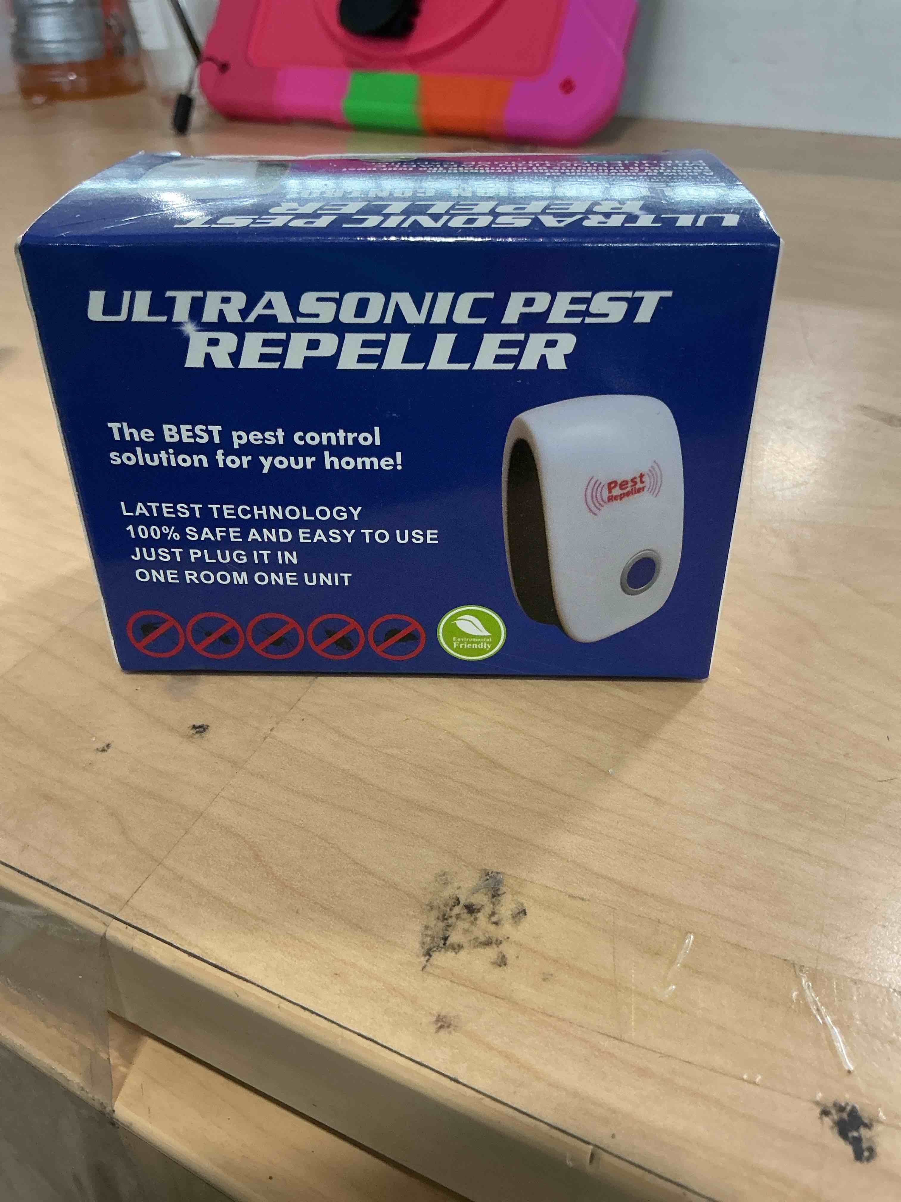 Condition photo showing New/Like New for ultrasonic pest repeller (1pack) plug in flea rat roach mosquito cockroaches rodent spider scorpion fruit fly insect