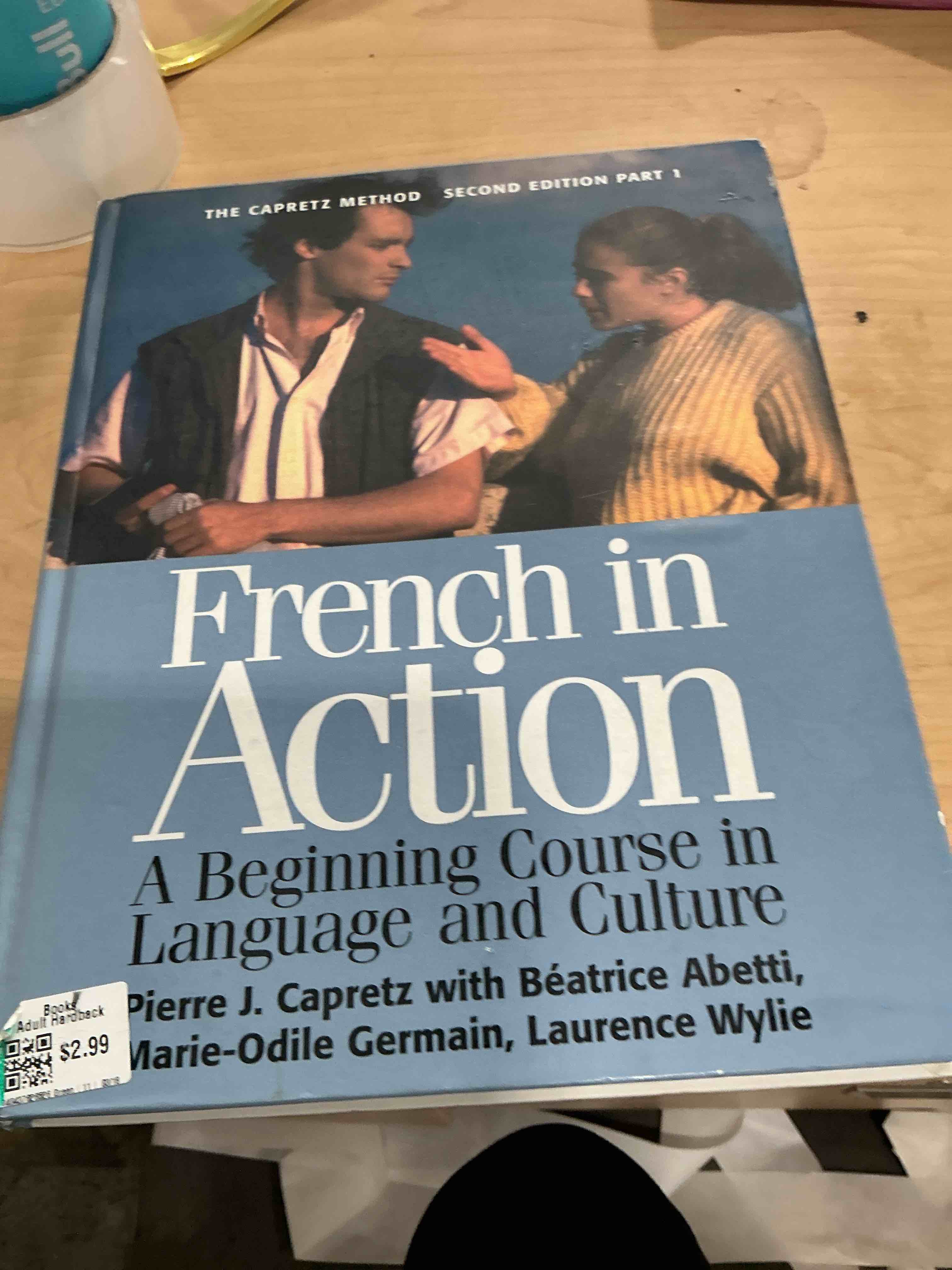 Condition photo showing New/Like New for french in action : a beginning course in language and culture, the capretz method: part one