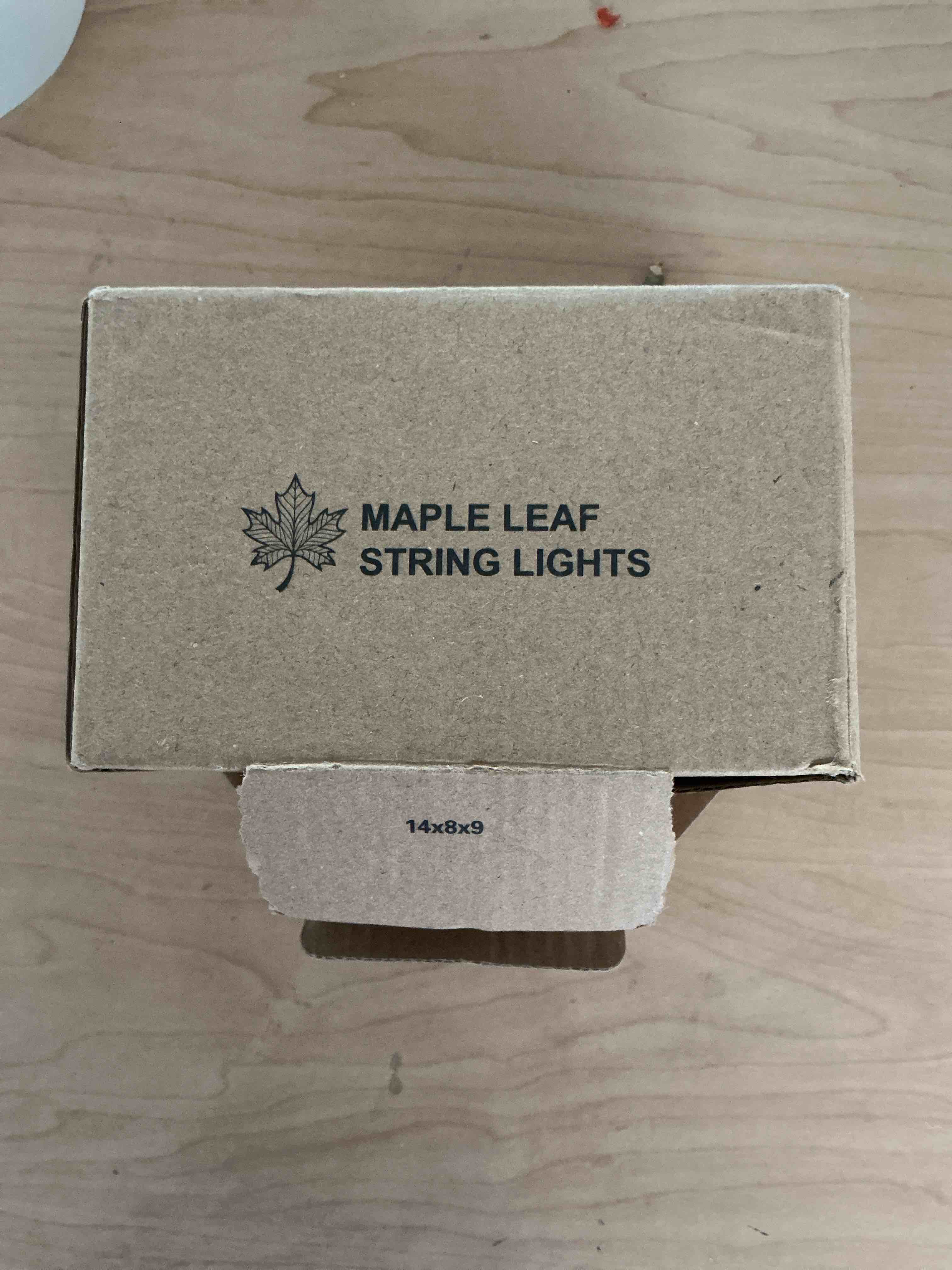 Condition photo showing New/Like New for yeguo 2 packs thanksgiving decorations for home, fall lights battery operated, total 20ft 40 led lighted fall garland maple leaves for holiday autumn harvest fall thanksgiving halloween decor orange 2 pack
