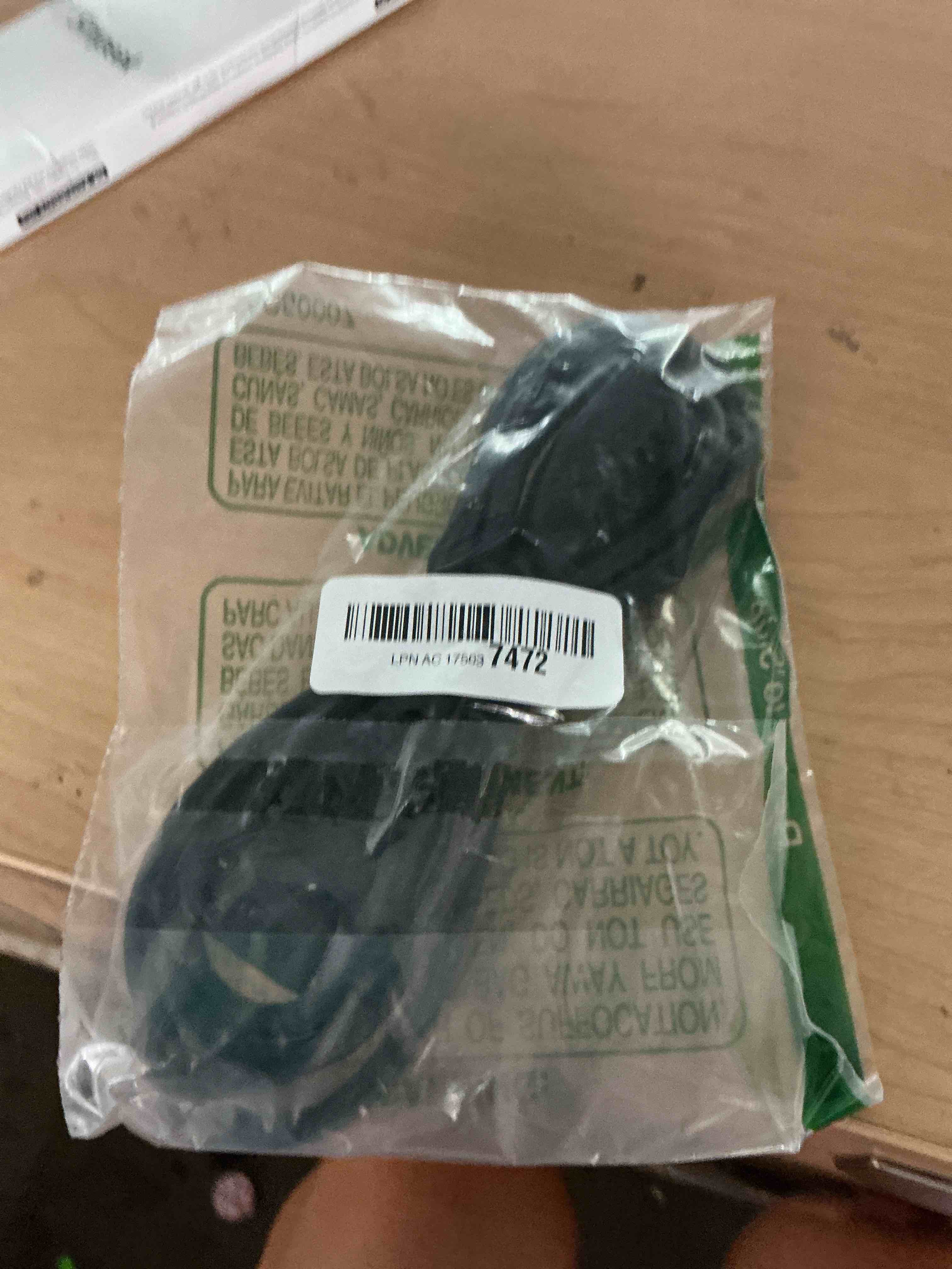 Condition photo showing New/Like New for feppo power cable for main control panel – safe & compatible, durable replacement cord