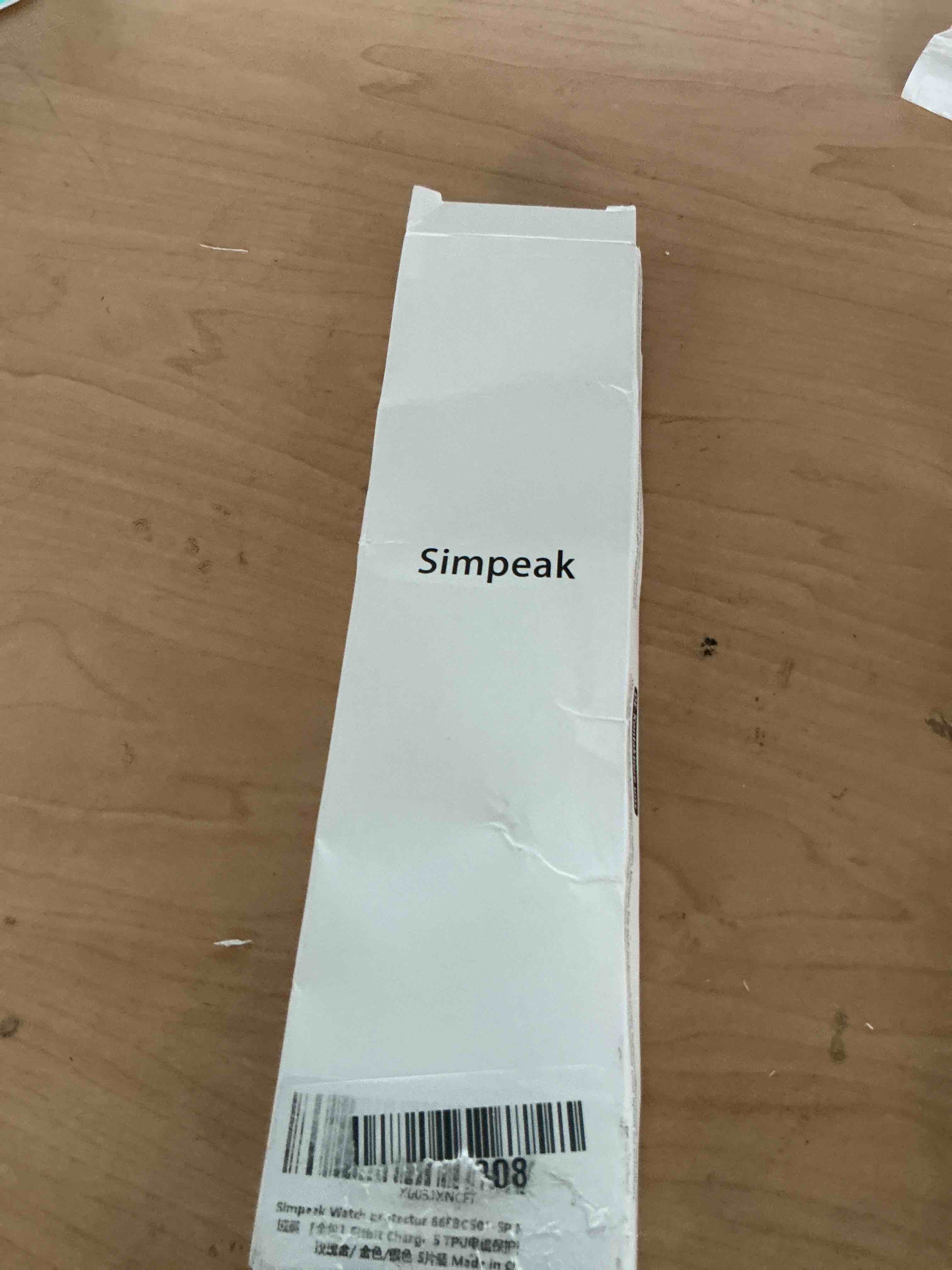 Condition photo showing New/Like New for simpeak 5-pack soft screen protector bumper case compatible with fitbit charge 6 charge 5 smartwatch, full protection, rose pink/clear/silver/black/rose gold