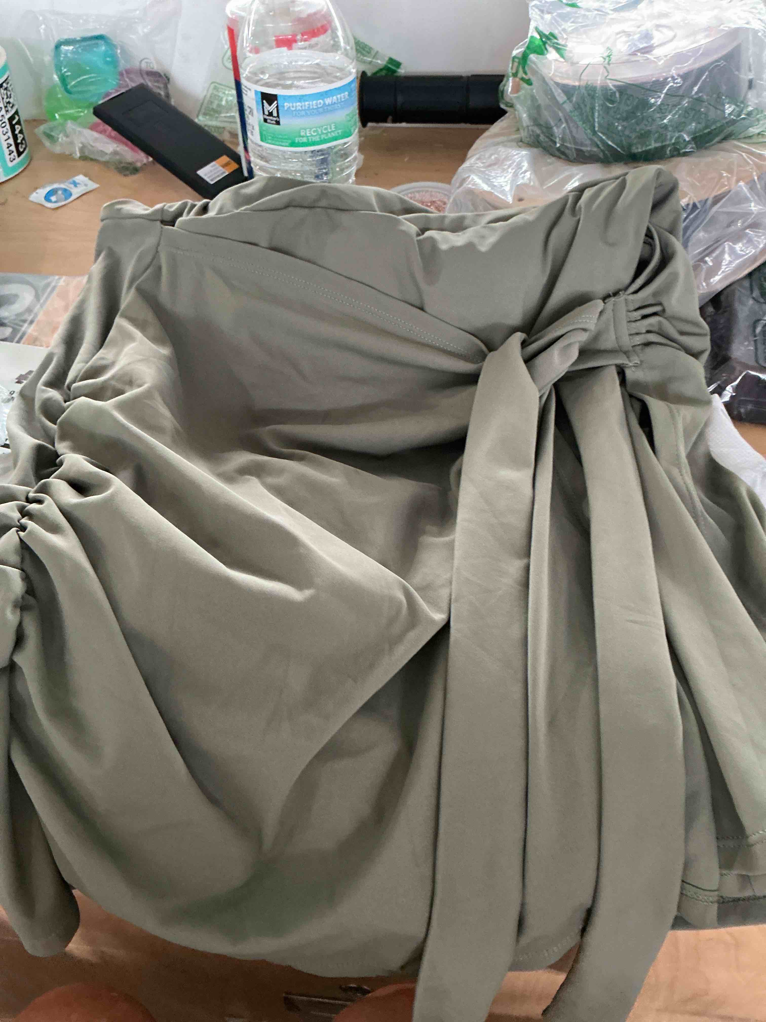 Condition photo showing New/Like New for anrabess womens summer maxi dress tank long dresses | soft comfy wrinkle-free fabric, tie waist split, casual travel outfits, dressy elegant, trendy fall layer