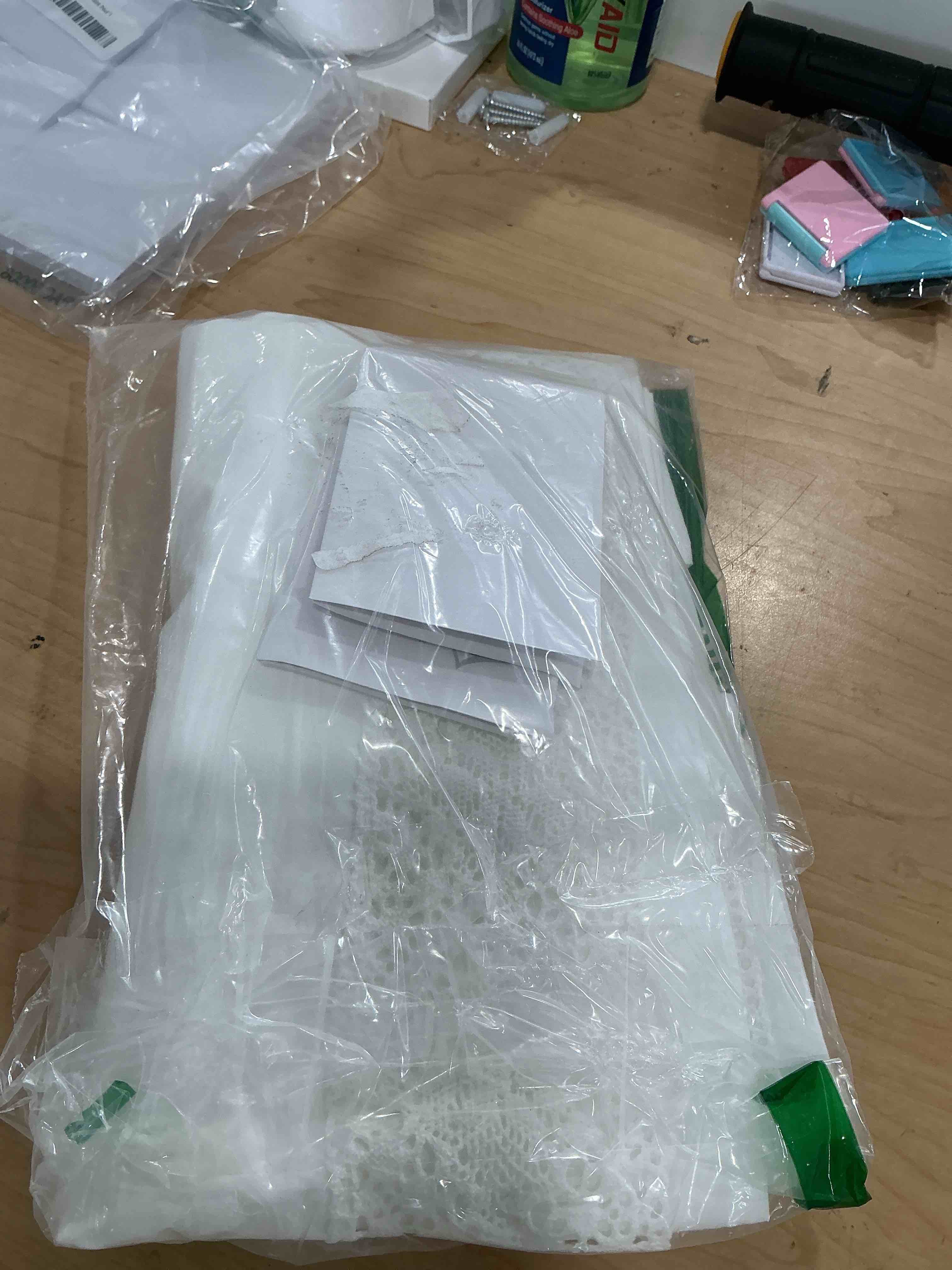 Condition photo showing New/Like New for white lace pillow cases queen size set of 2, 100% cotton pillowcases, 20x30 | percale fabric, envelope closure, 2 pack, farmhouse, shabby chic, eyelet, decorative, crisp, soft and breathable