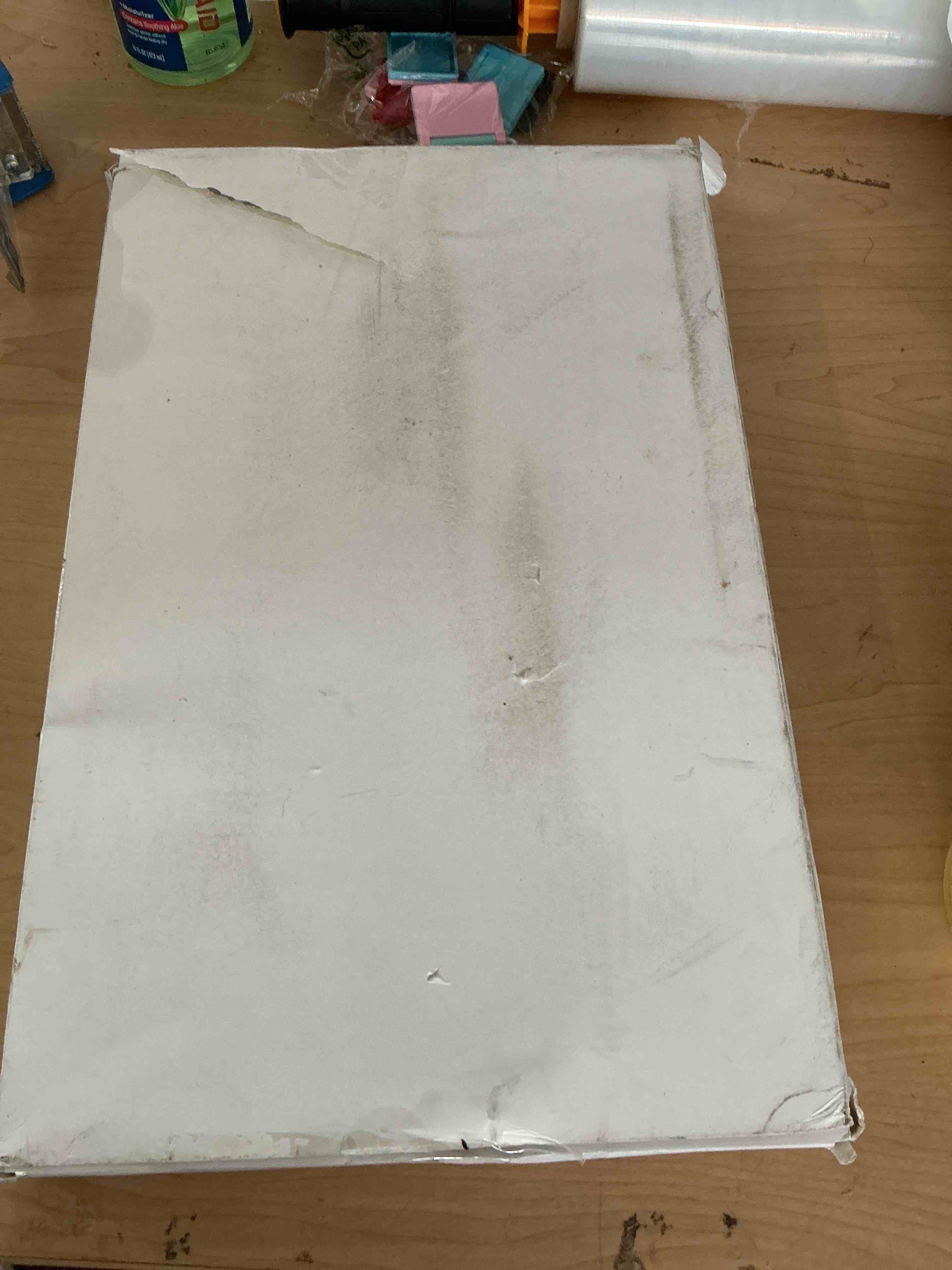 Condition photo showing Good Condition for window air conditioner side insulated panel, wintersummer winter heat and draft insulating,insulation foam material,2 pieces of 17 inches * 10 inches*0.79inches eva