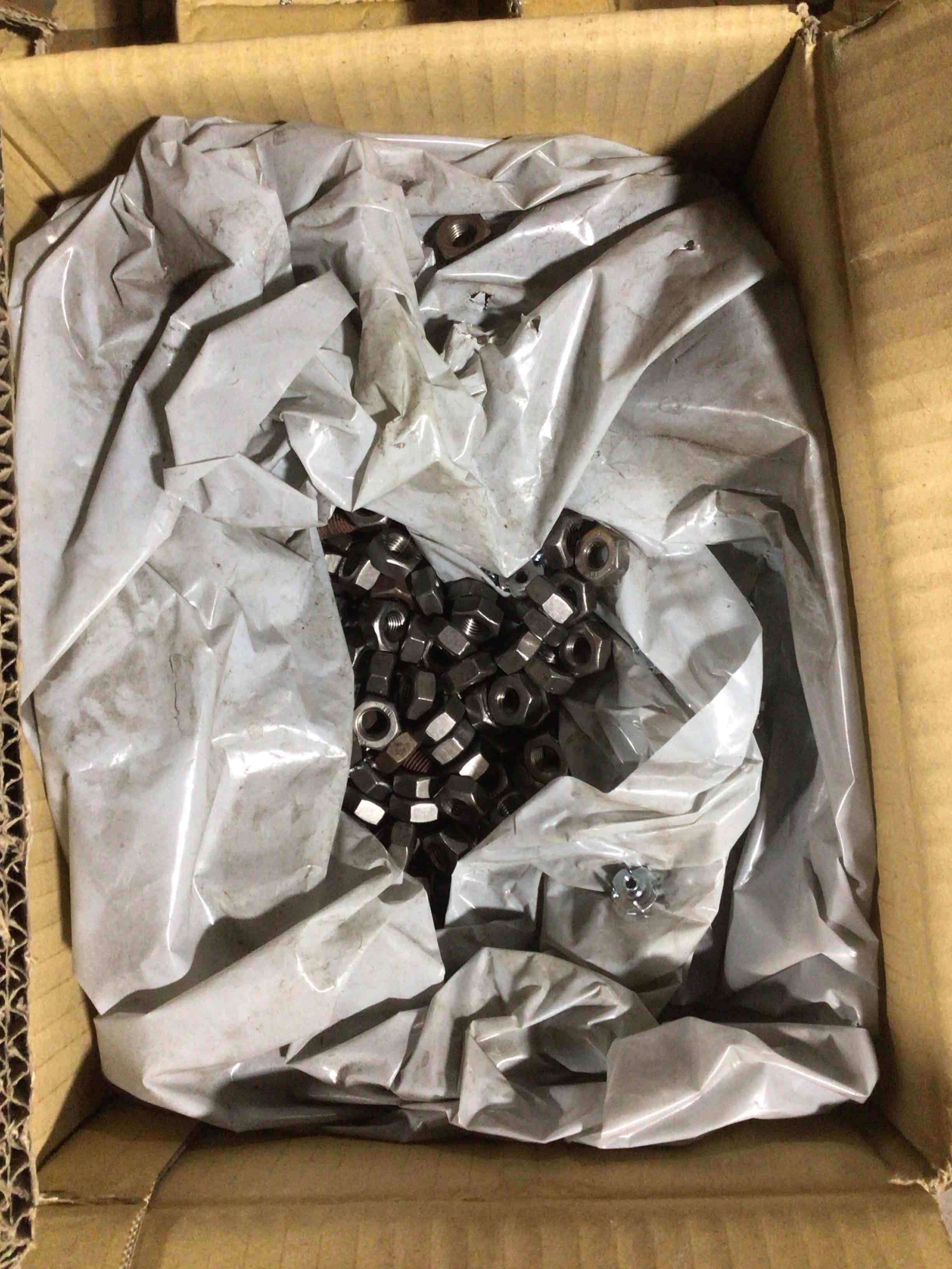 Box of Din 934 Hex Nuts Class 8, Plain Marked “|8|” + Makers