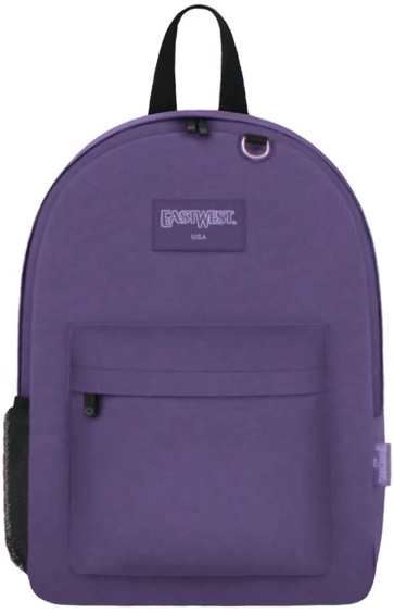 East West U.S.A Simple Student School Book Bag