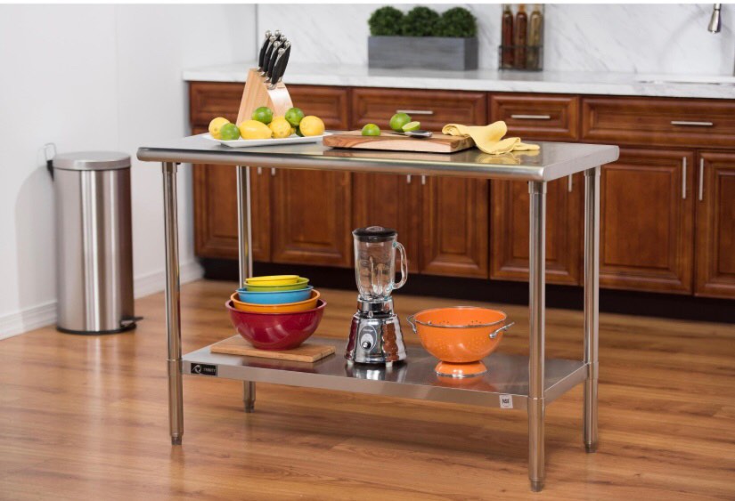 Trinity 48” Stainless Steel Prep Table