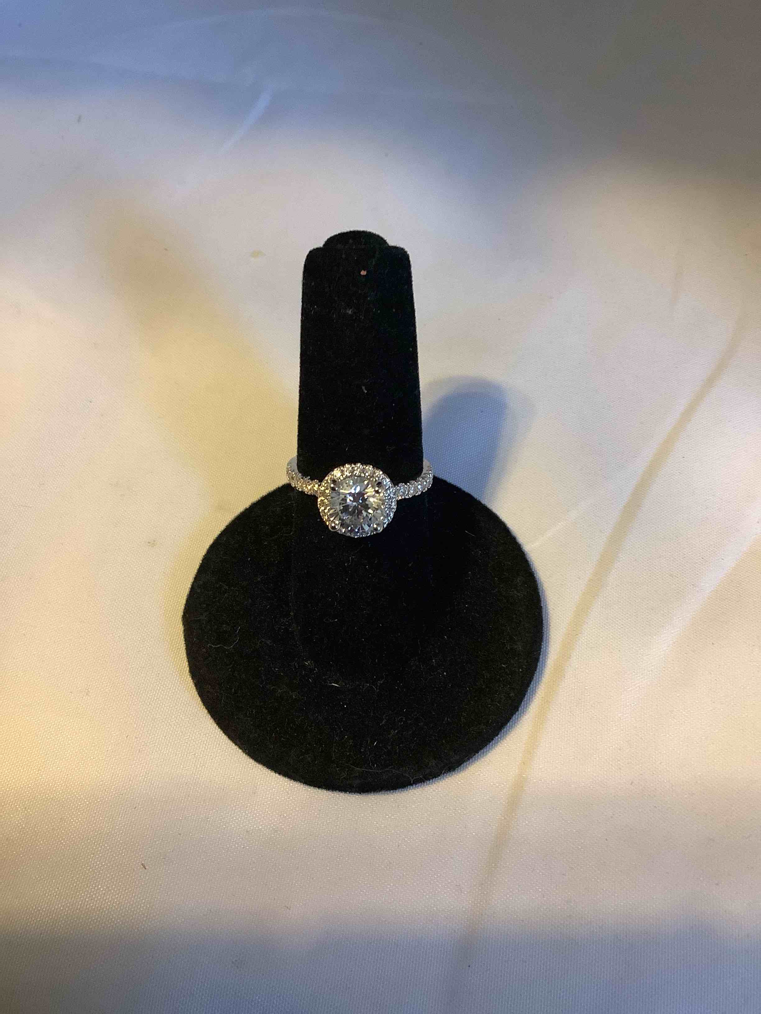 White Sapphire Ring
