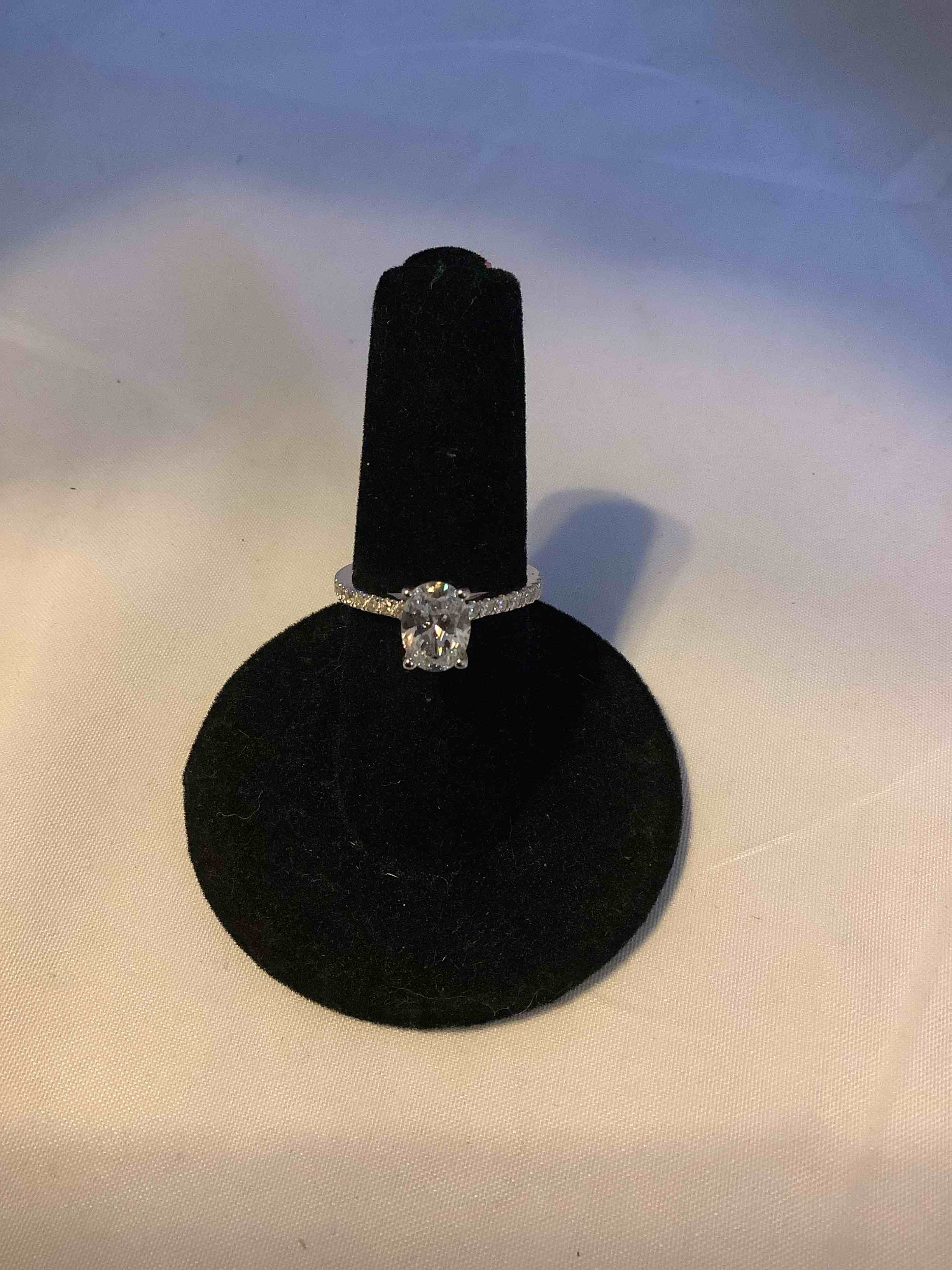 CZ Solitaire Ring