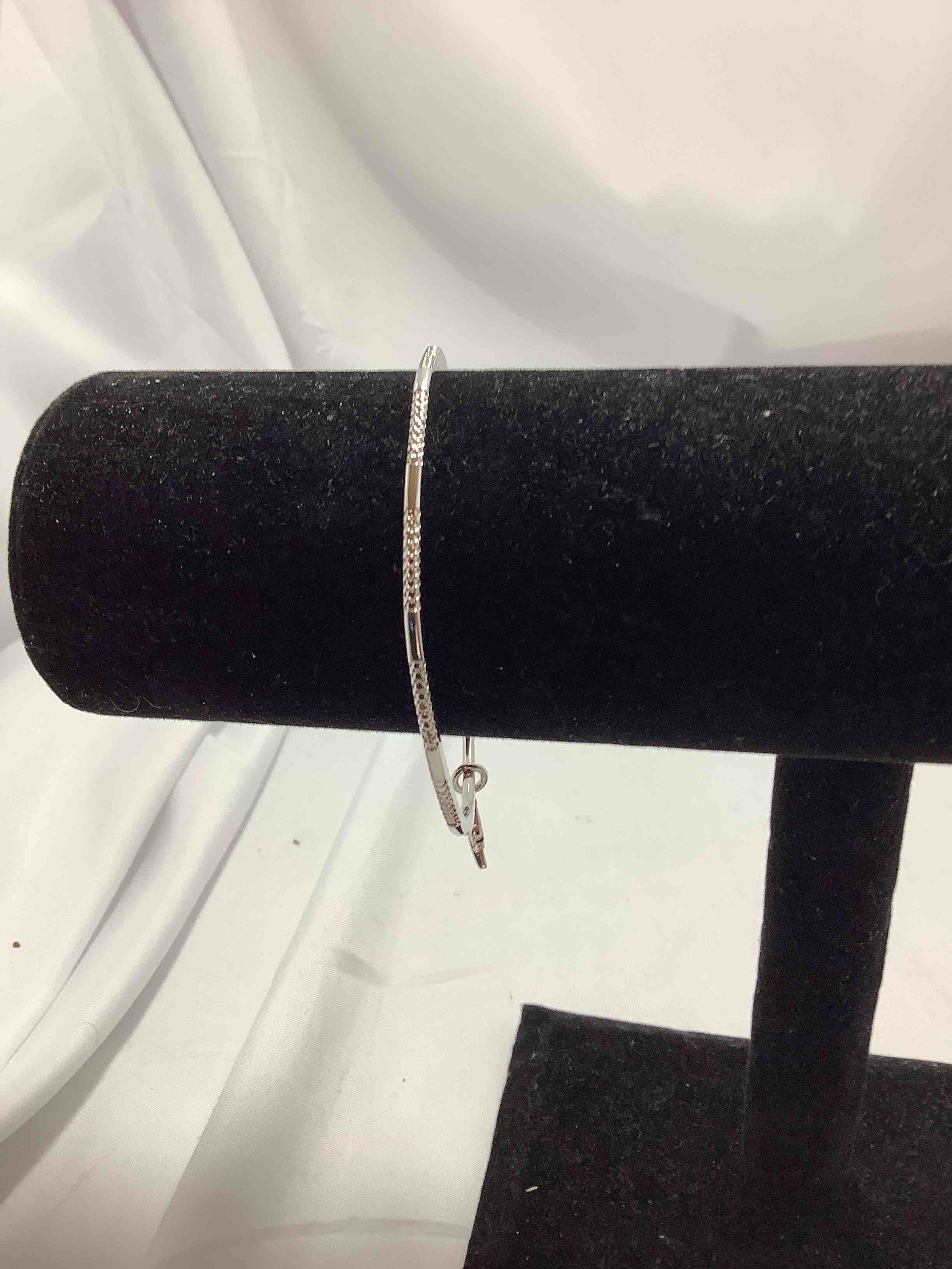 Blue Topaz Bangle Bracelet