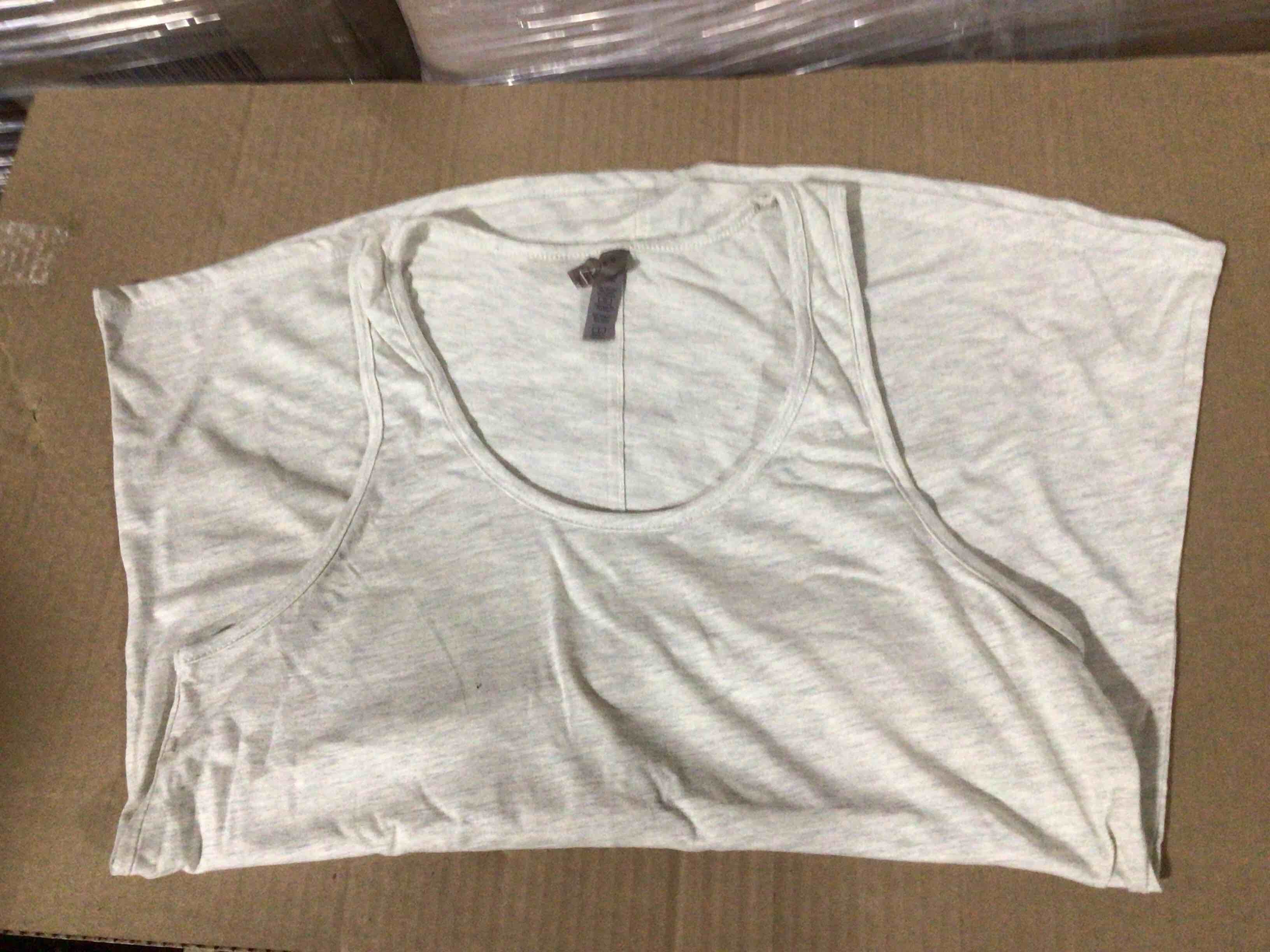 Large Delta Apparel Women’s Gray Tank Top 