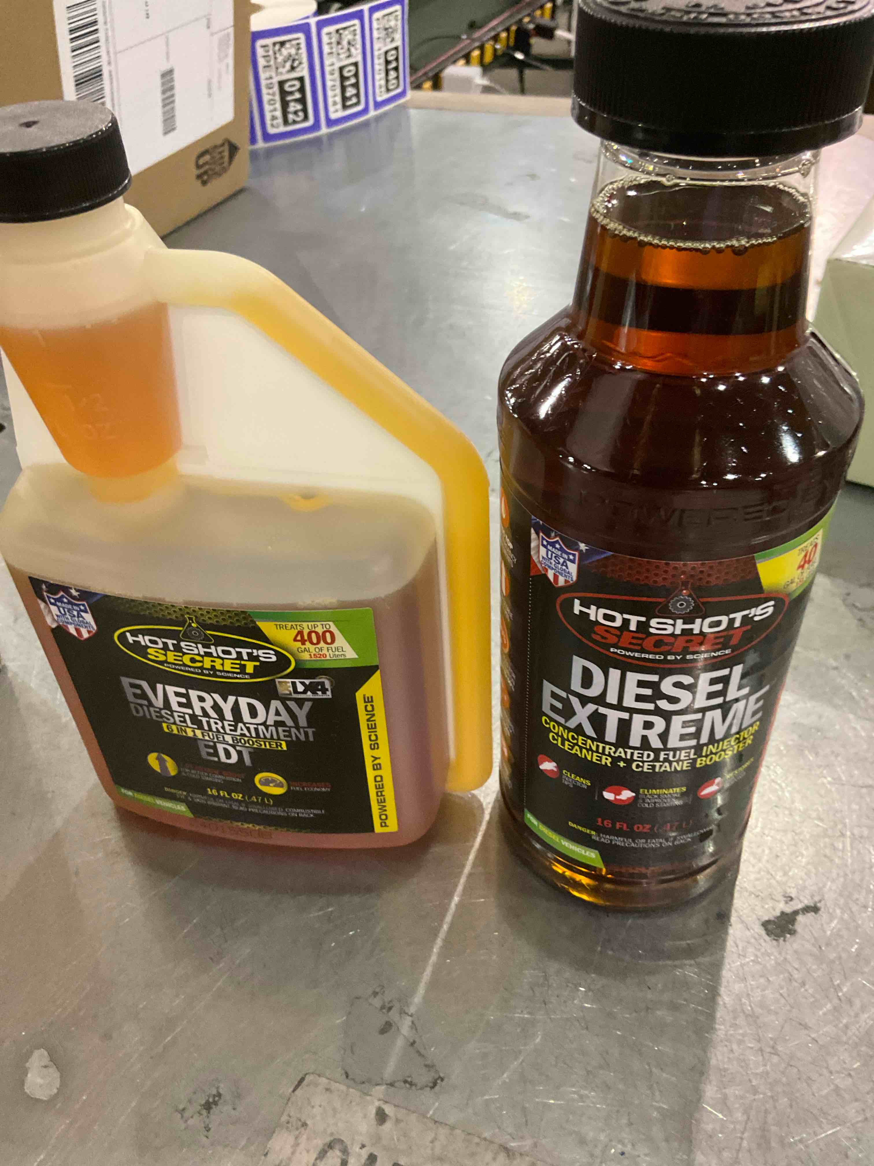Hot Shot's Secret Everyday Diesel Treatment 16 oz. Squeeze Bottle 2 Pack, 6-in-1 Diesel Additive - Injector Cleaner, Fuel System Cleaner, Fuel Additive Boosts Cetane
