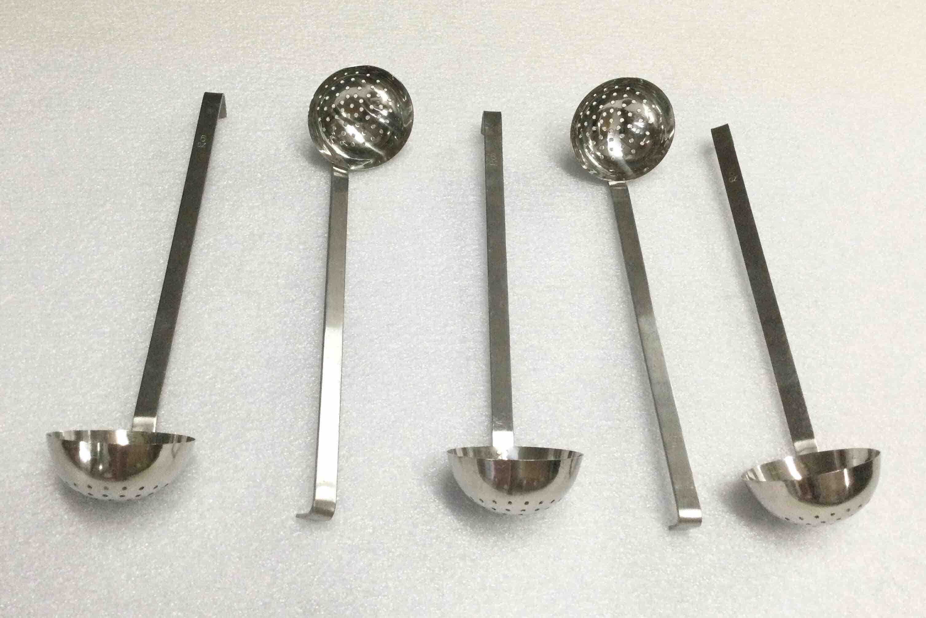 6oz. Stainless Steel Perforated Ladle