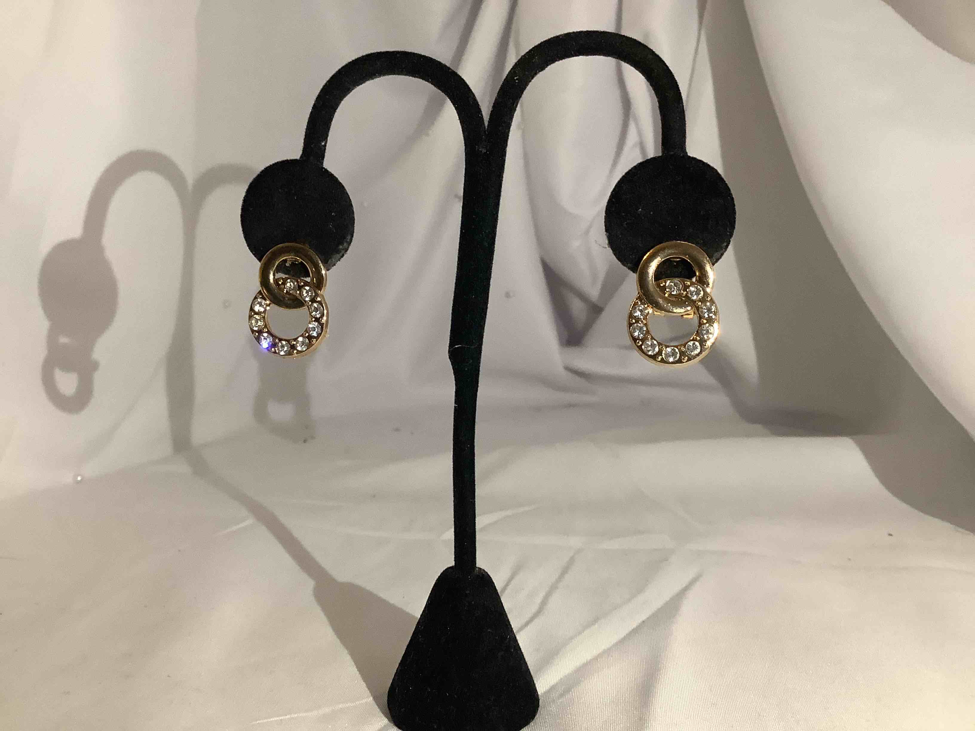 White Sapphire Earrings