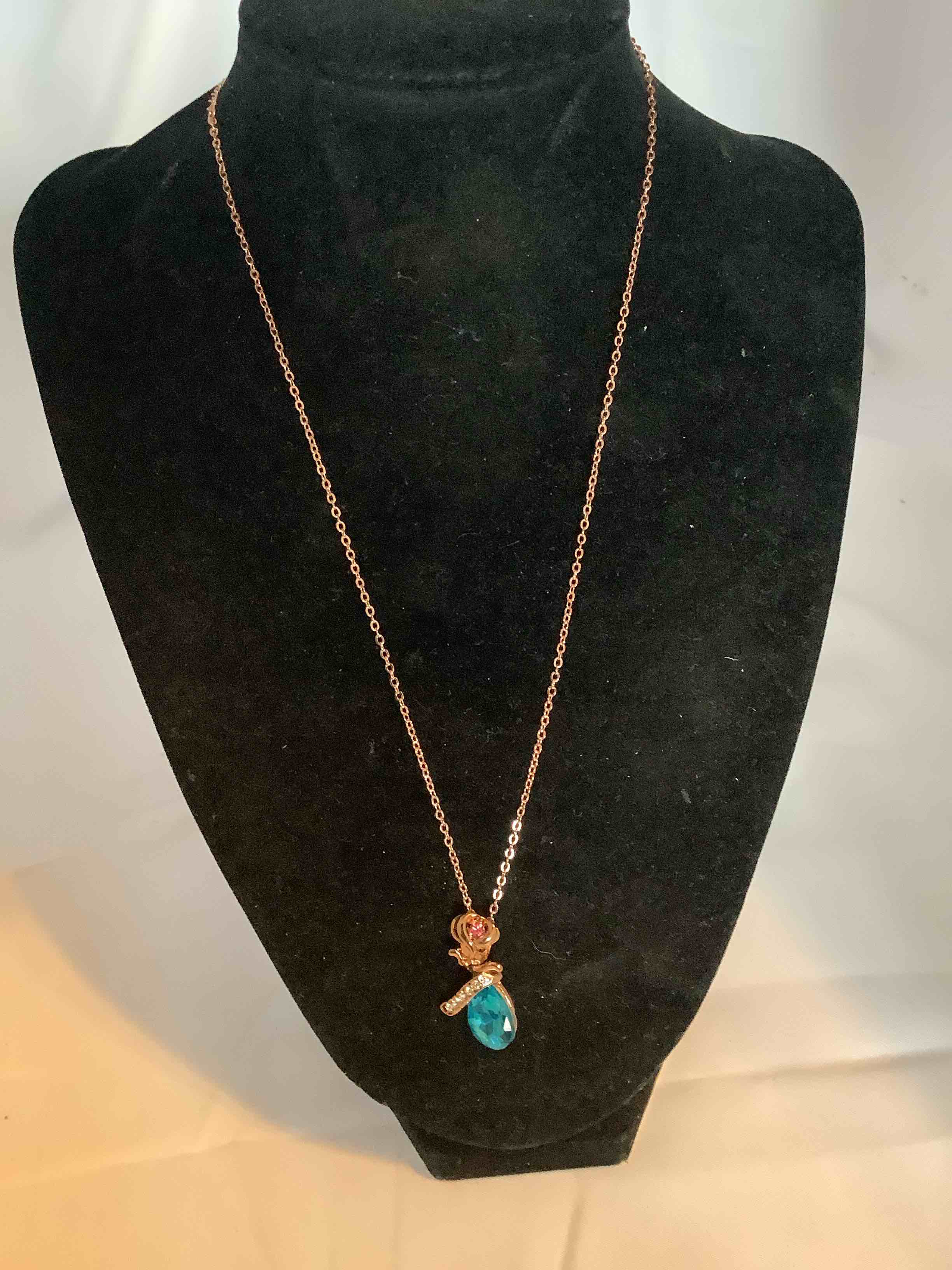 Blue Topaz Necklace