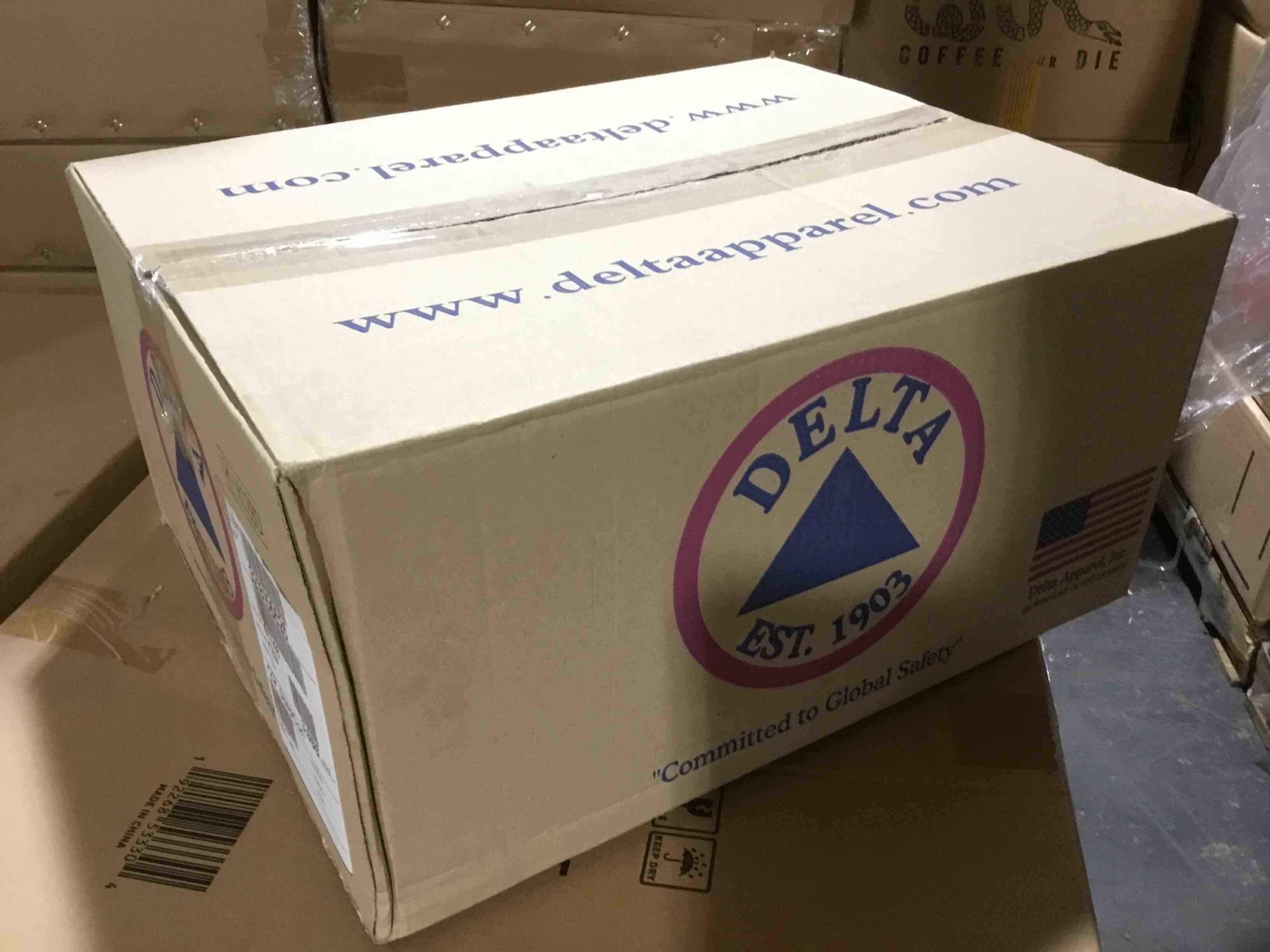 Size Large Delta Pro Weight Red Long Sleeve Shirt 