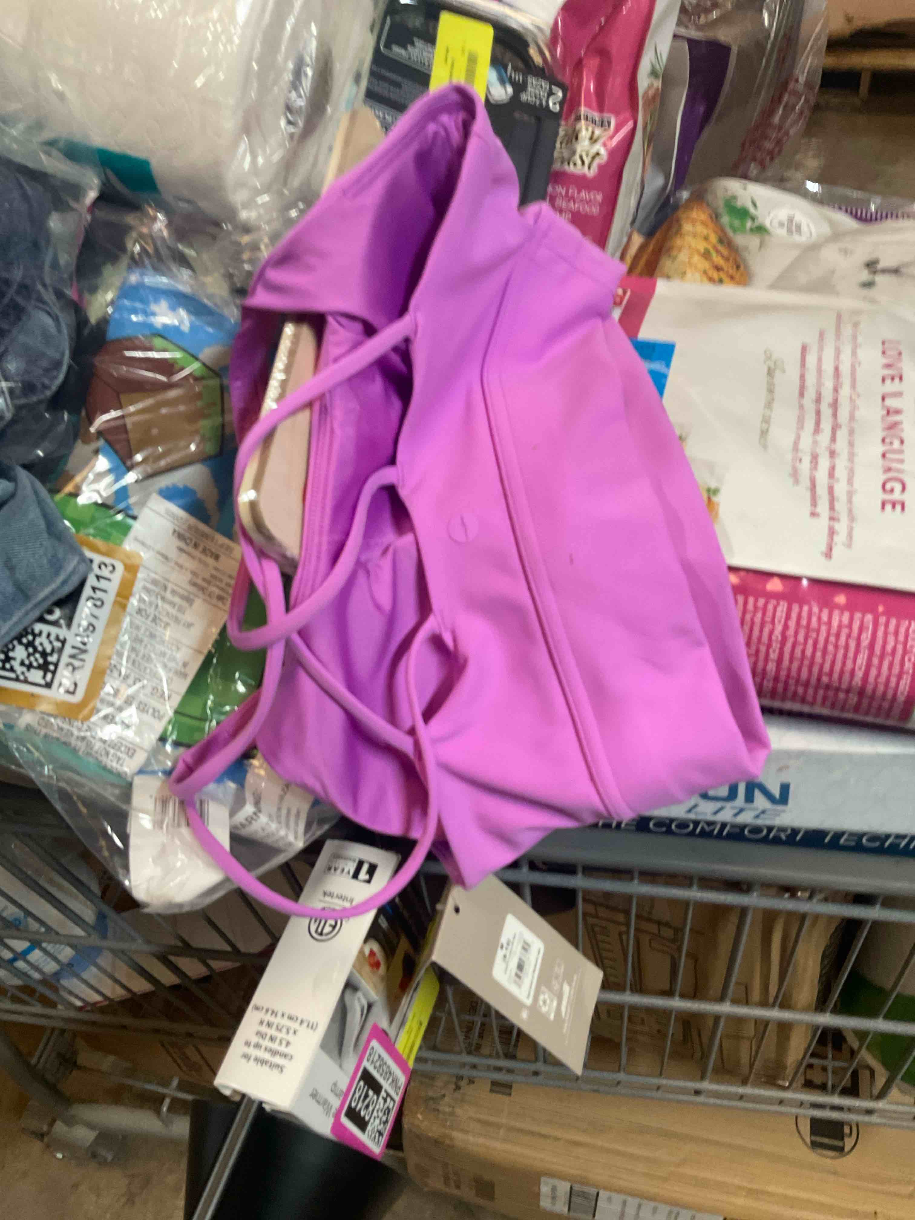 Condition photo showing Good Condition for size medium womens strappy longline bra
