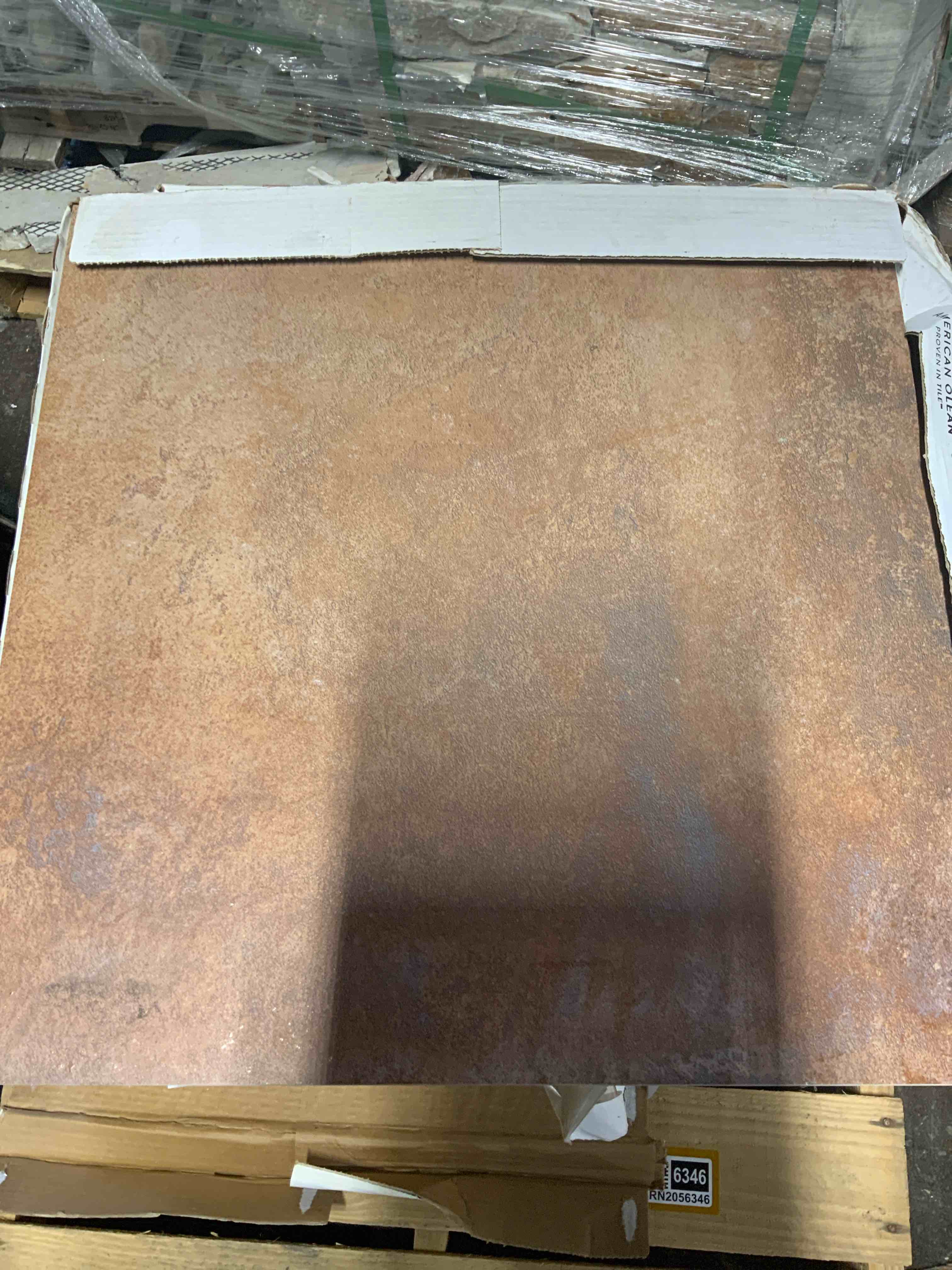 American Olean 24x24 relic clay 167 sq ft