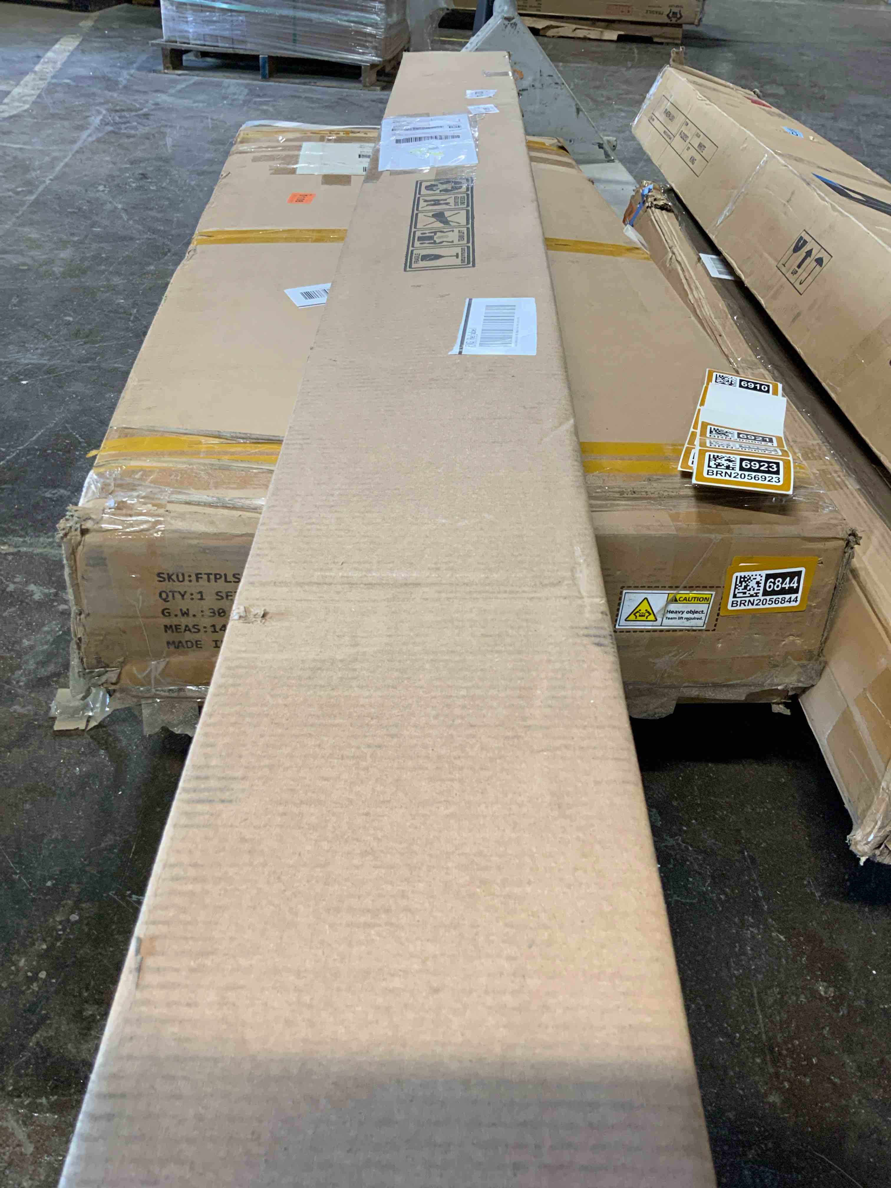 Bed Parts Hardware incomplete. box 2/2