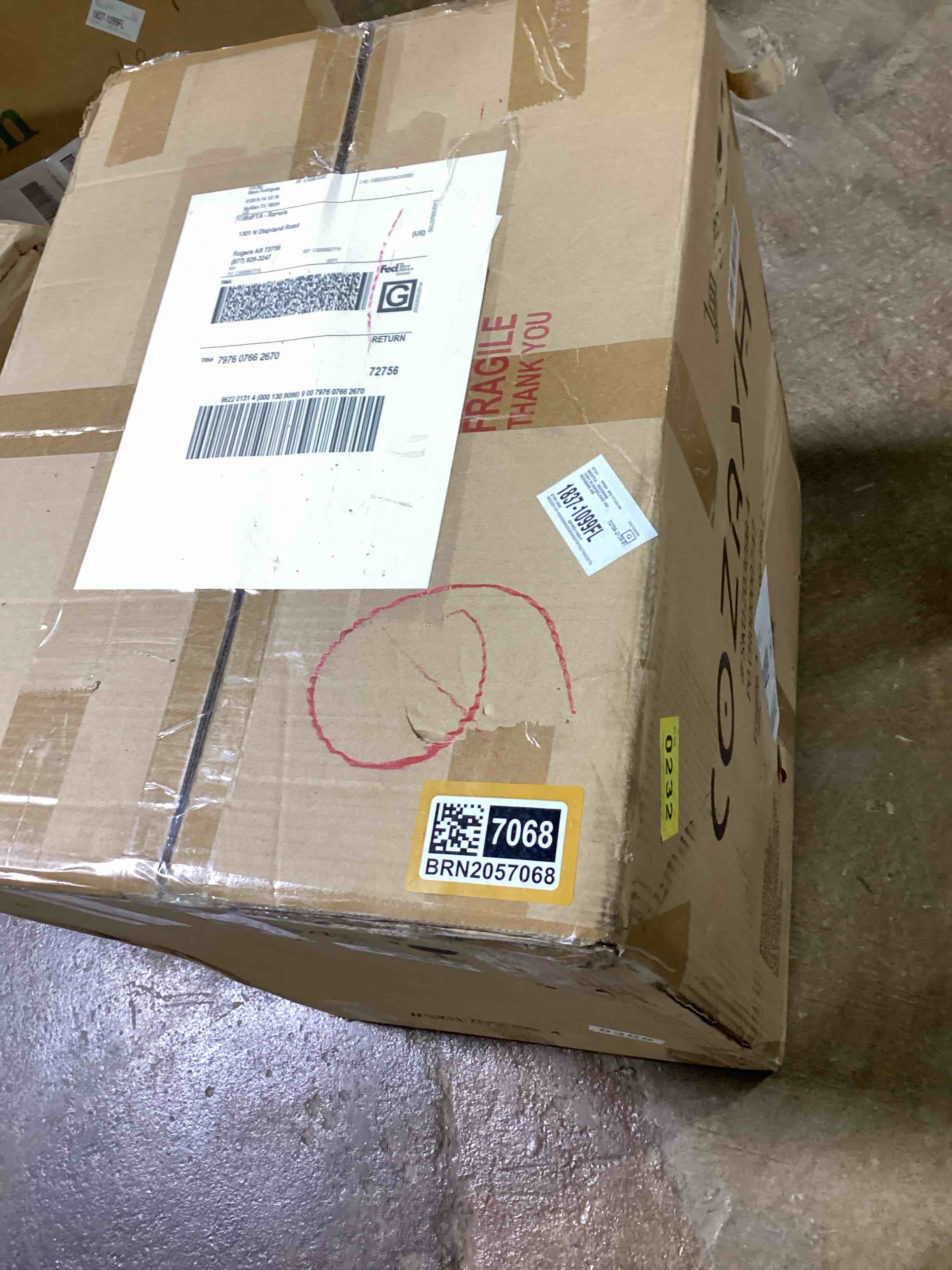 manish rustic farmhouse 2 - drawer nightstand with burl finish