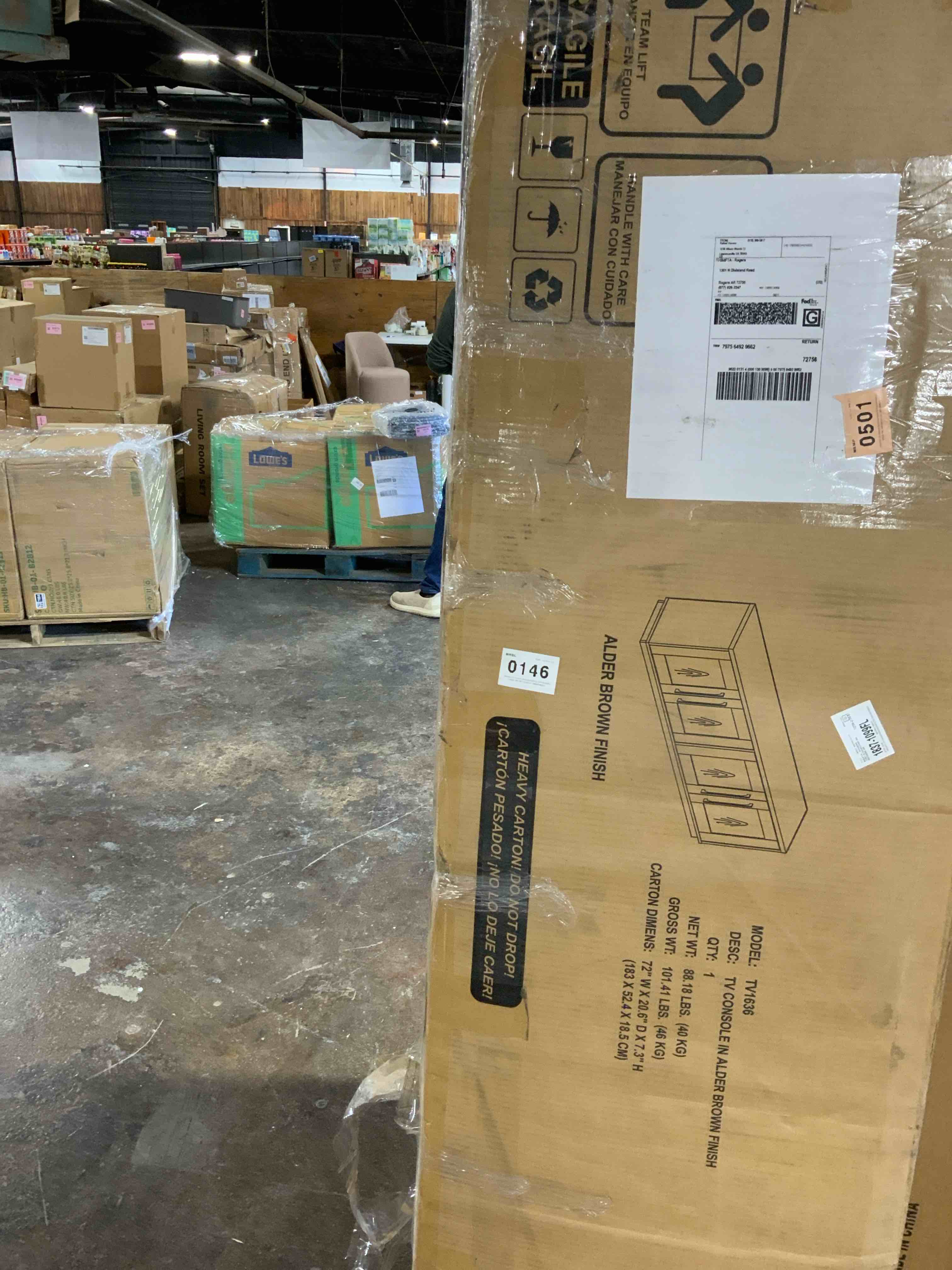 tillman tv stand for tvs up to 78"