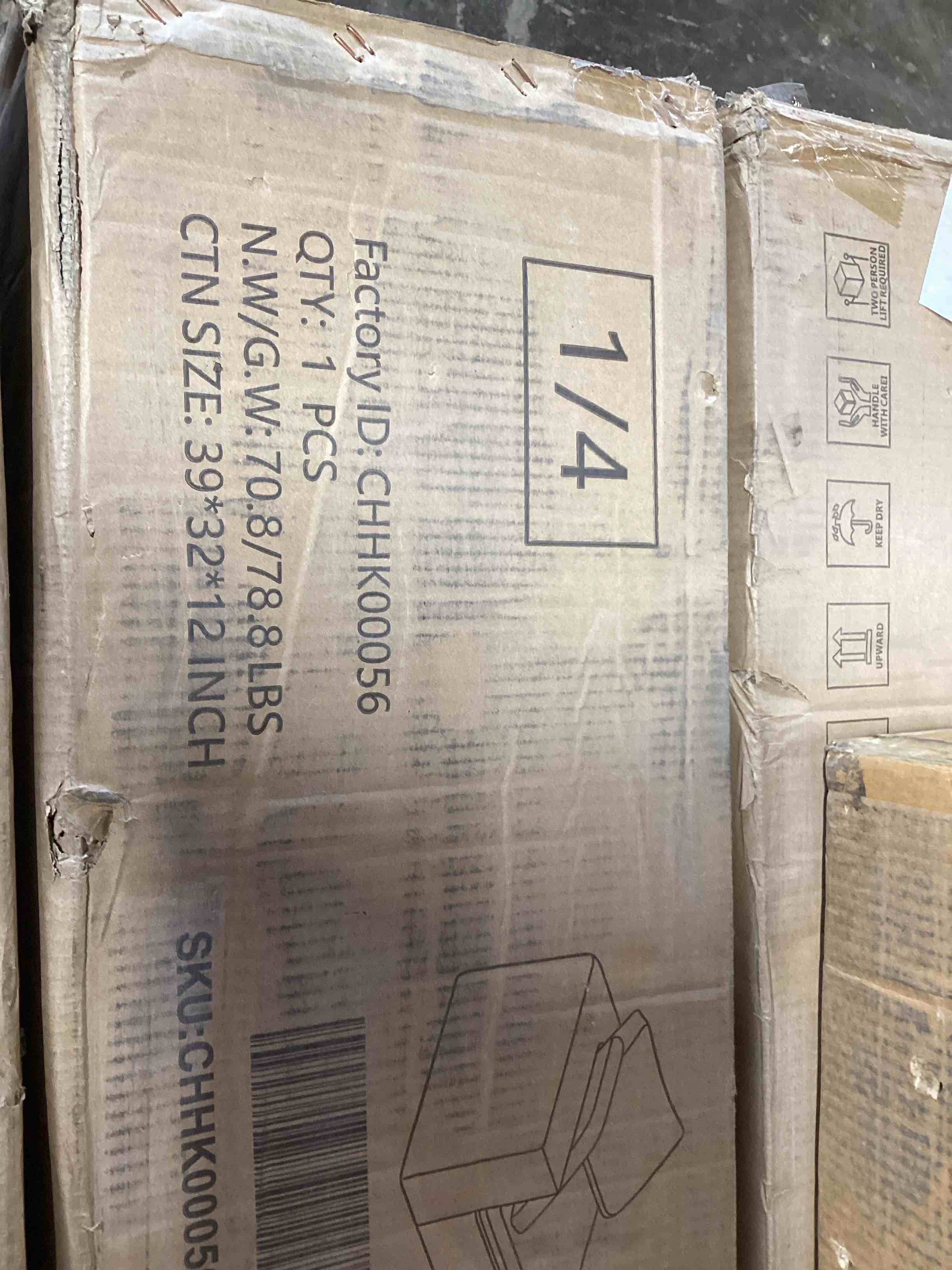 Condition photo showing Good Condition for 114" Modular Down-filled Sectional Sofa, 3-seater Sofa Couch – For Living Room