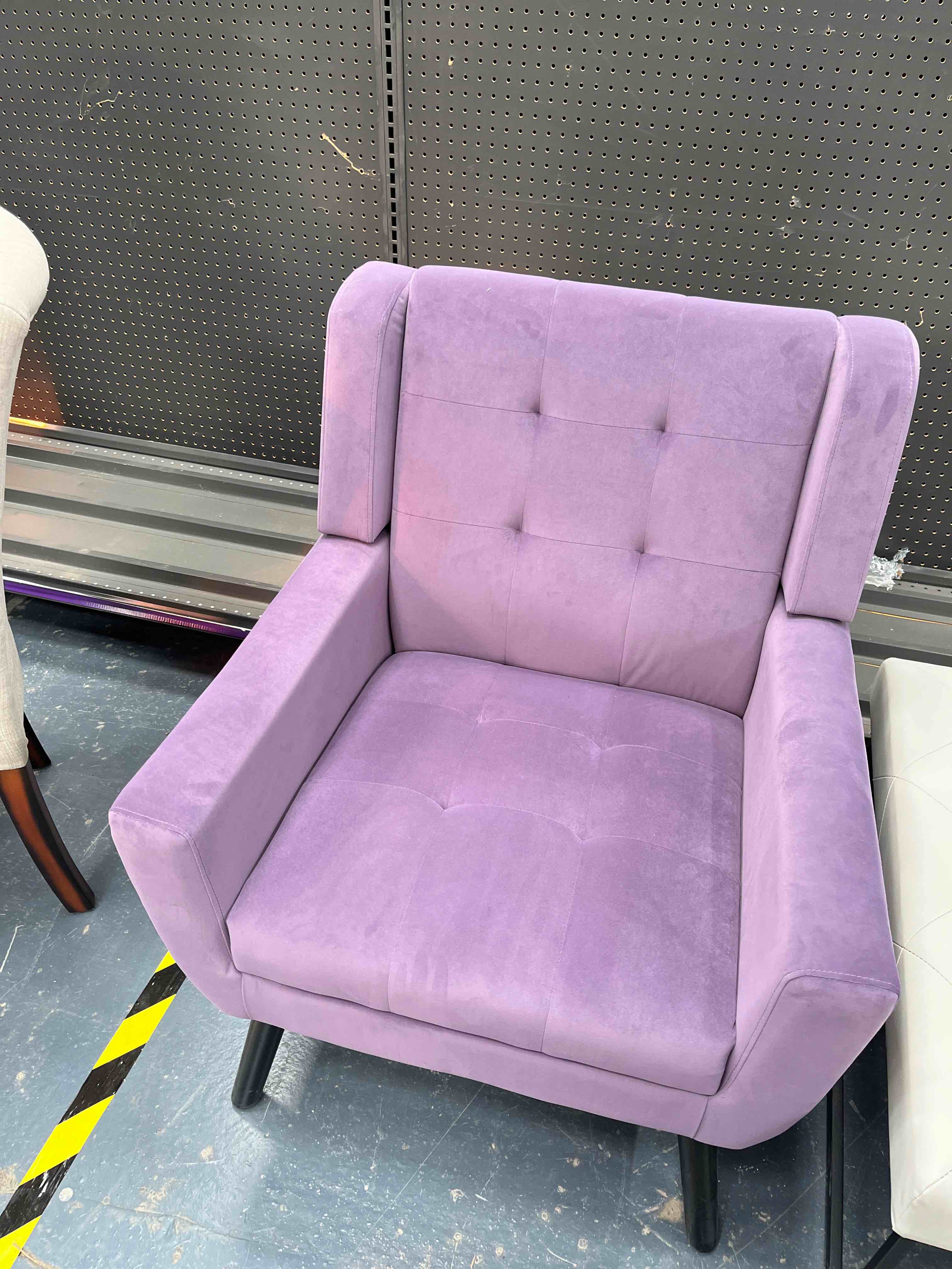 Purple Accent Chair