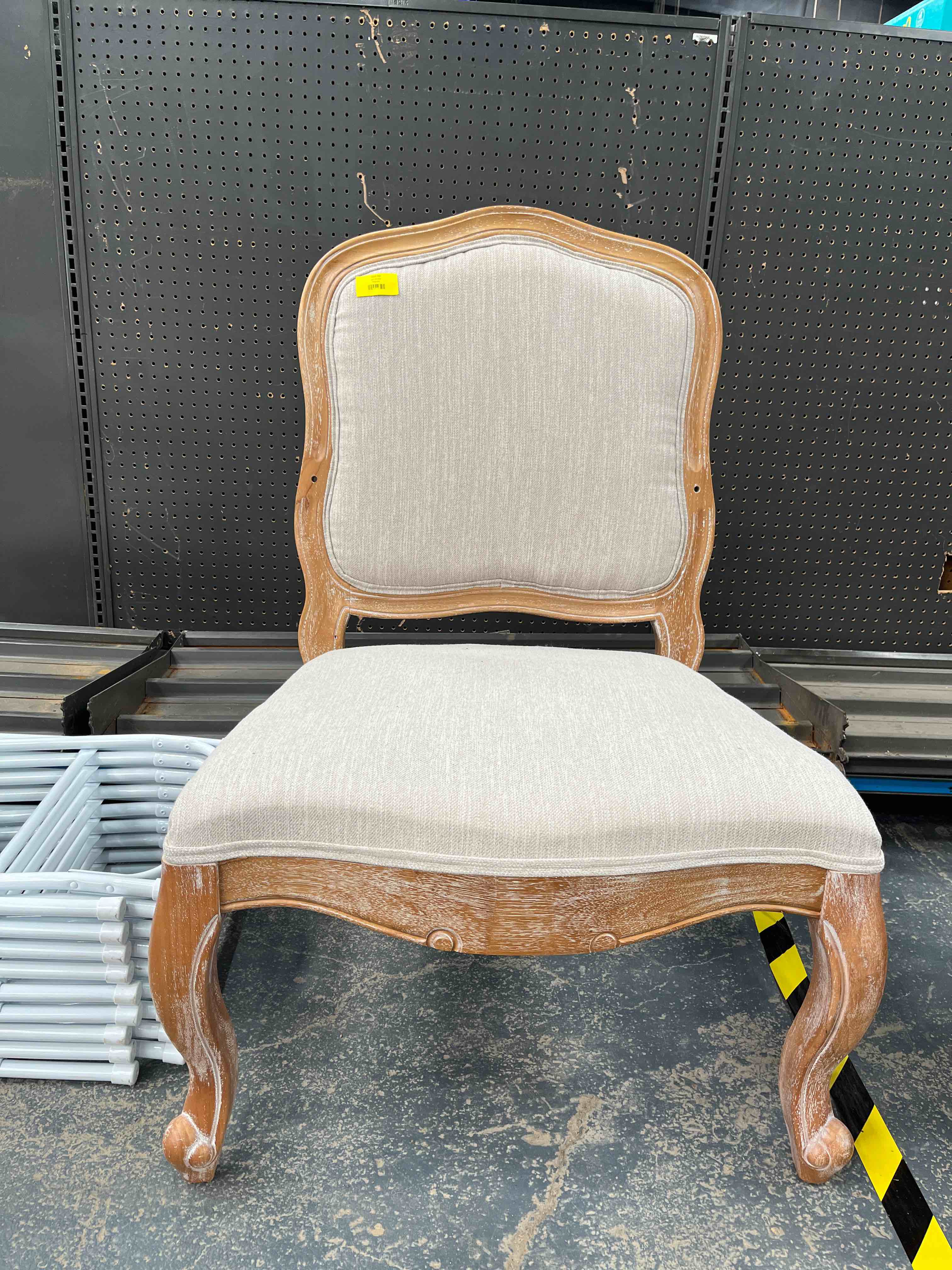 Oversized Upholstered Dining Chair