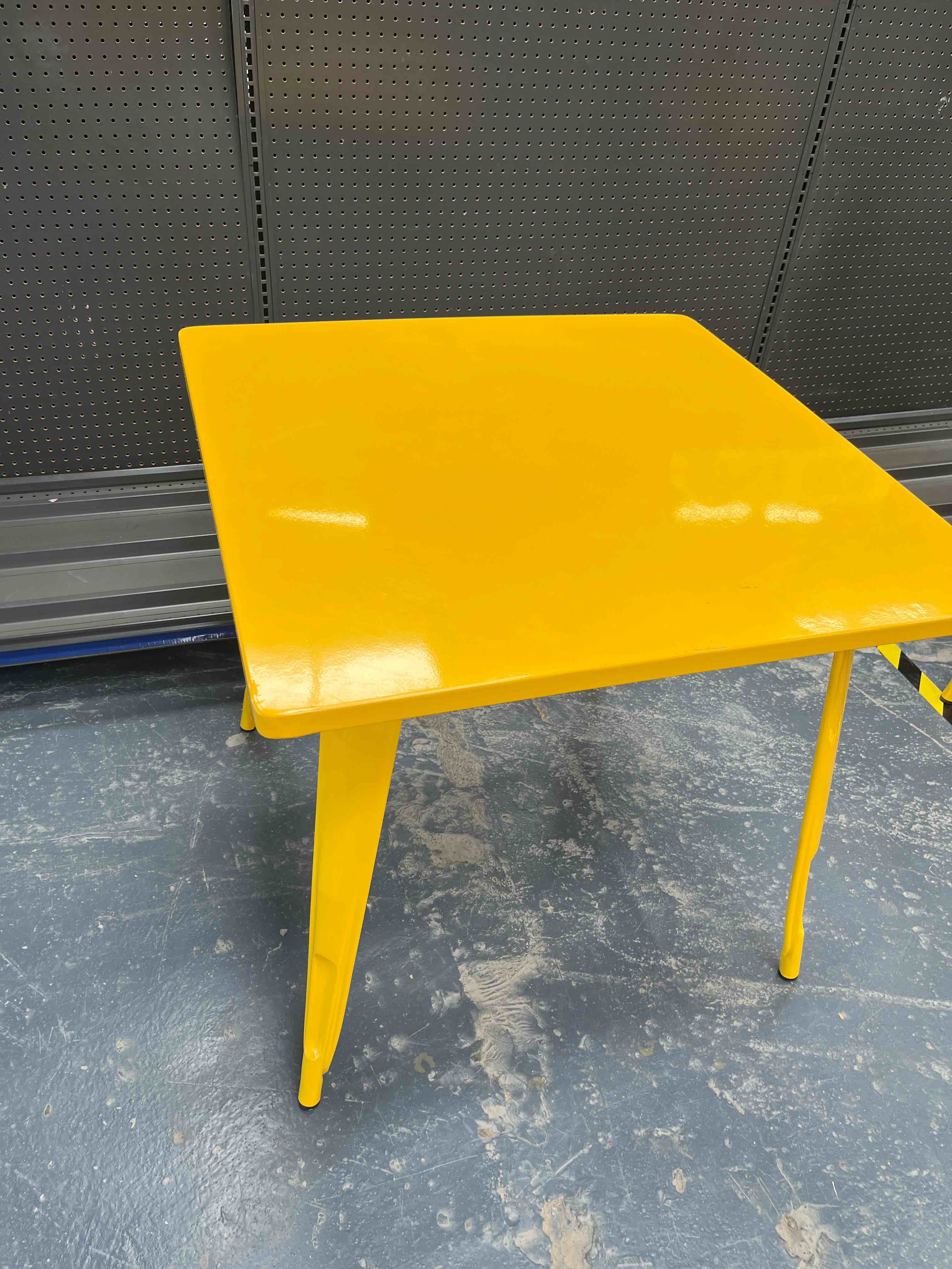 Retro Metal Cafe Table