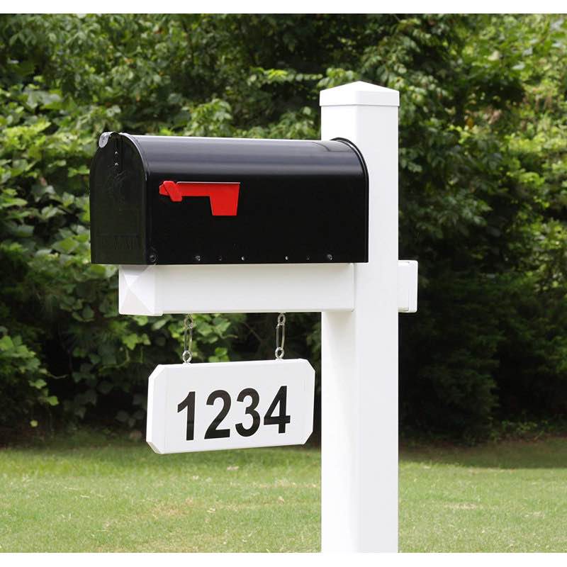 Adams Post Mounted Mailbox