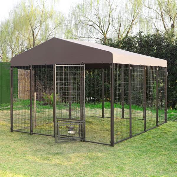 outdoor 10ft x 10ft dog cage
