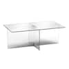 CLEAR GLASS COFFEE TABLE MODEL CT0049