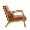 ACCENT CHAIR LIGHT BROWN ITEM# CHA-6647-CLB