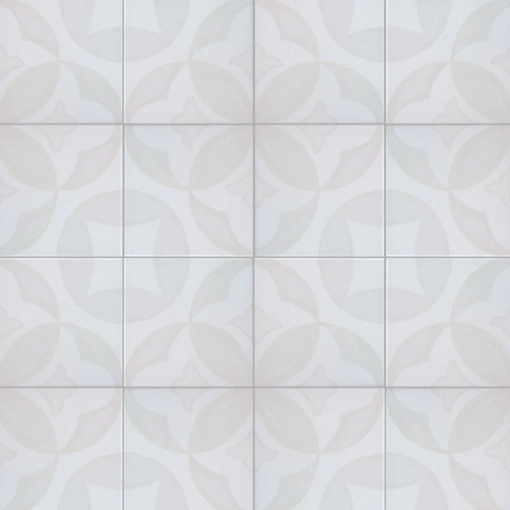Santorini Memory 6x6 Pattern 03 Porcelain Wall and Floor Tile Color: Beige