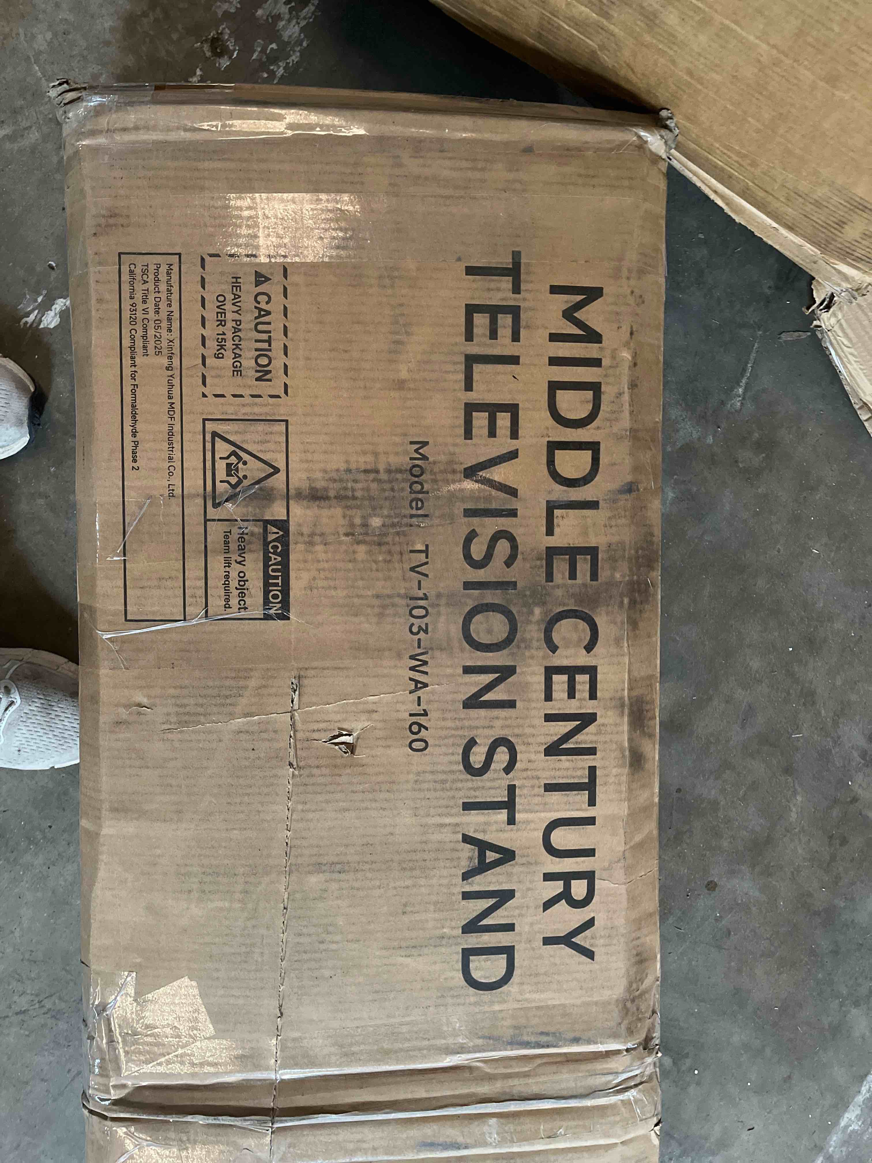 Middle Century Television Stand.