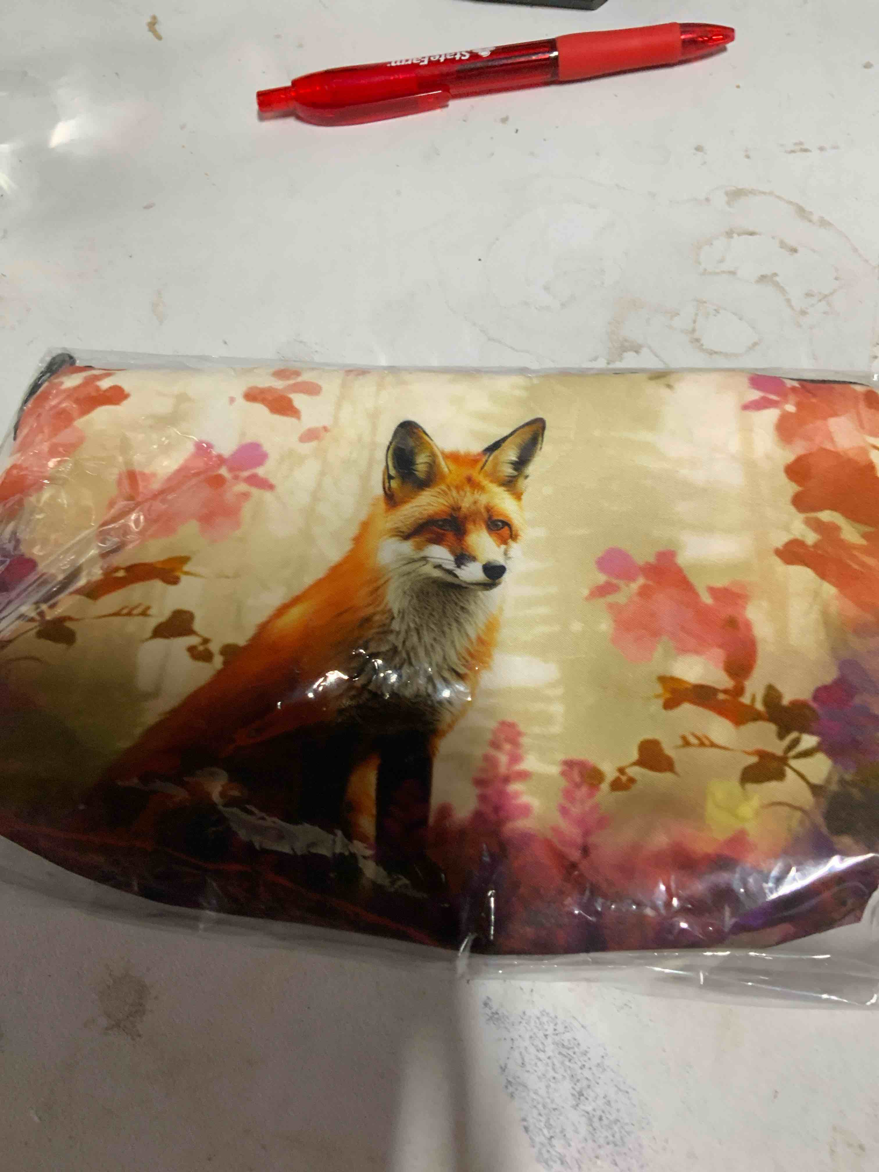 Fox Makeup Bag