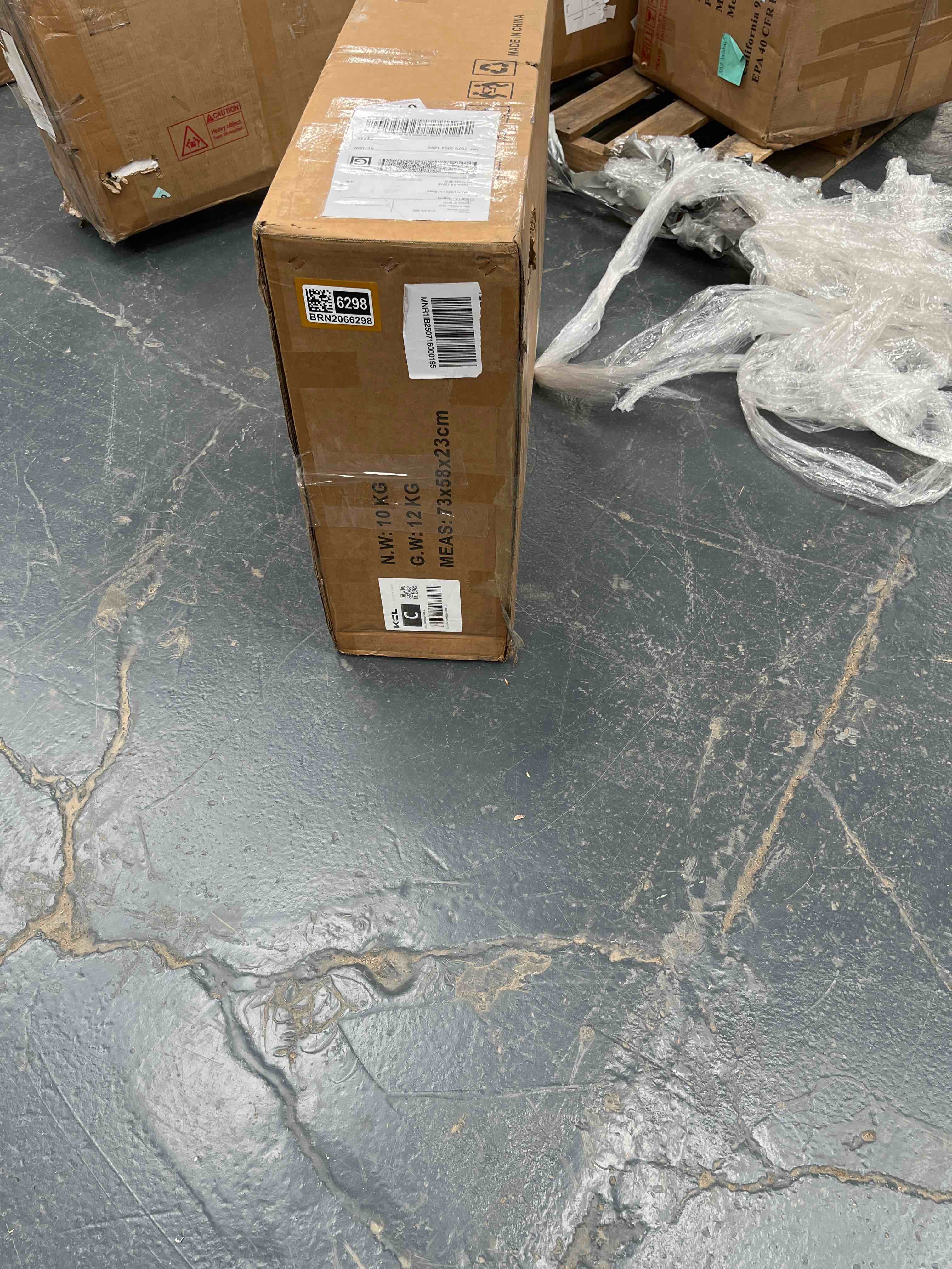 Condition photo showing Good Condition for Eveleth Rattan Dining Chair with Solid Wood Frame