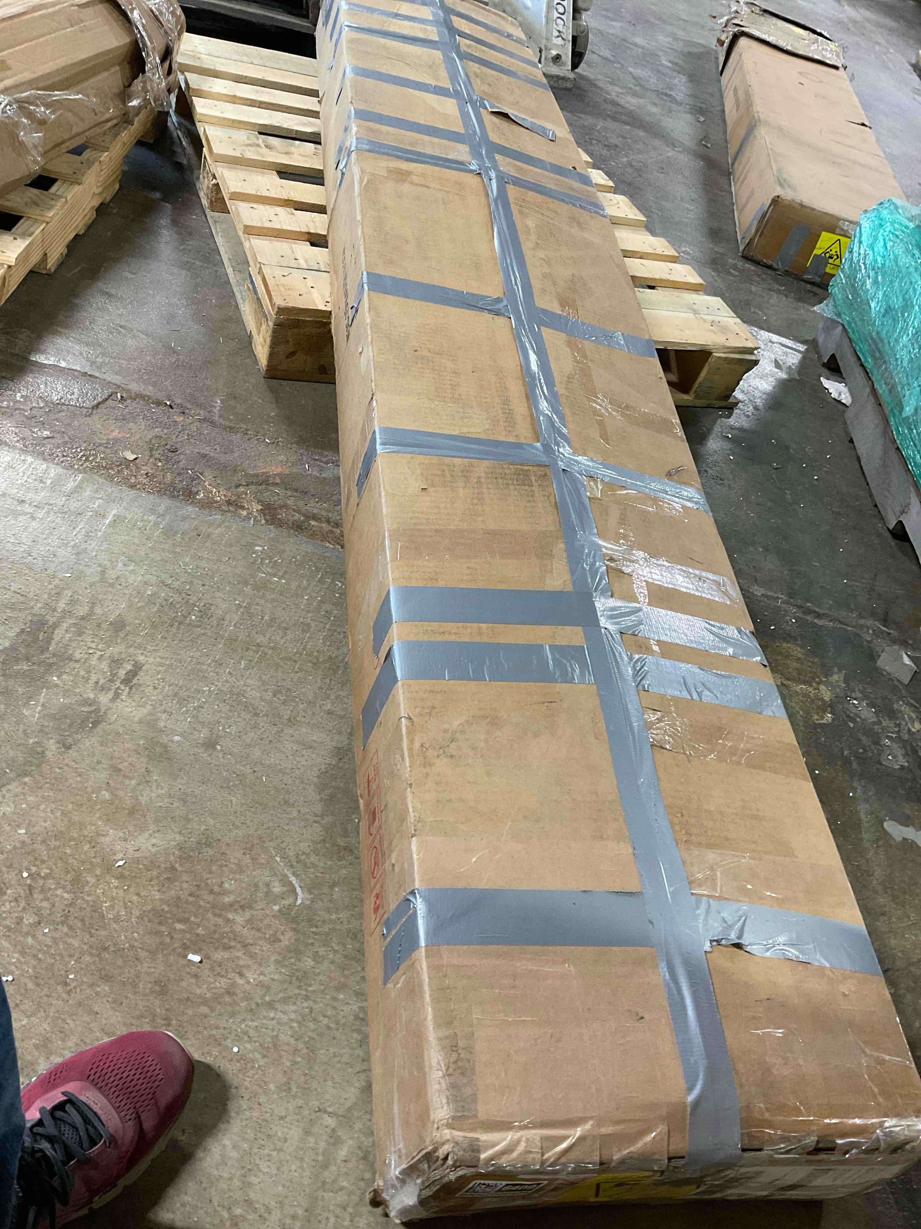 Condition photo showing Good Condition for Roanoke Fiberboard  TV Stand for TVs up to 88"